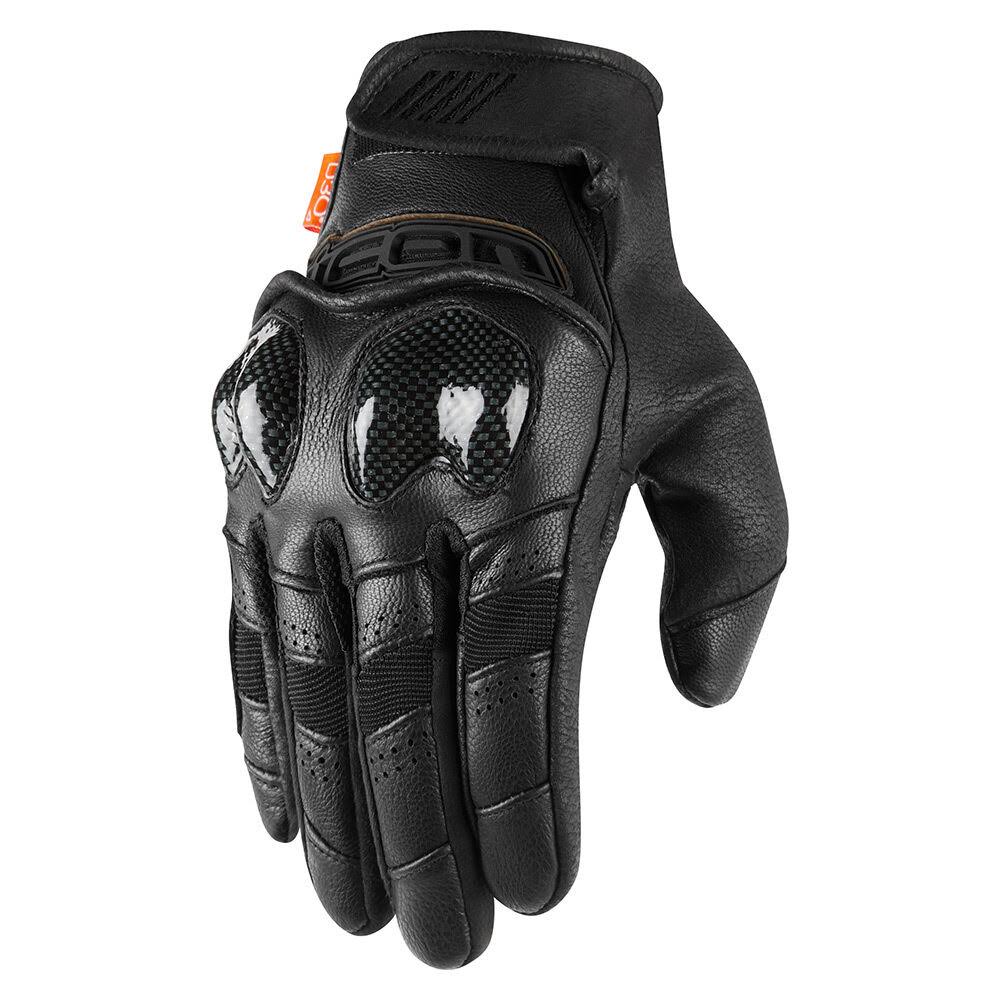 Icon Contra2 Gloves - Black - Large