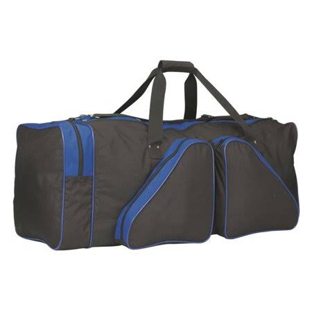 Debco SP876 40 in. Extra Large Hockey Bag, Black with Royal Highlights (Pack of 6), as shown