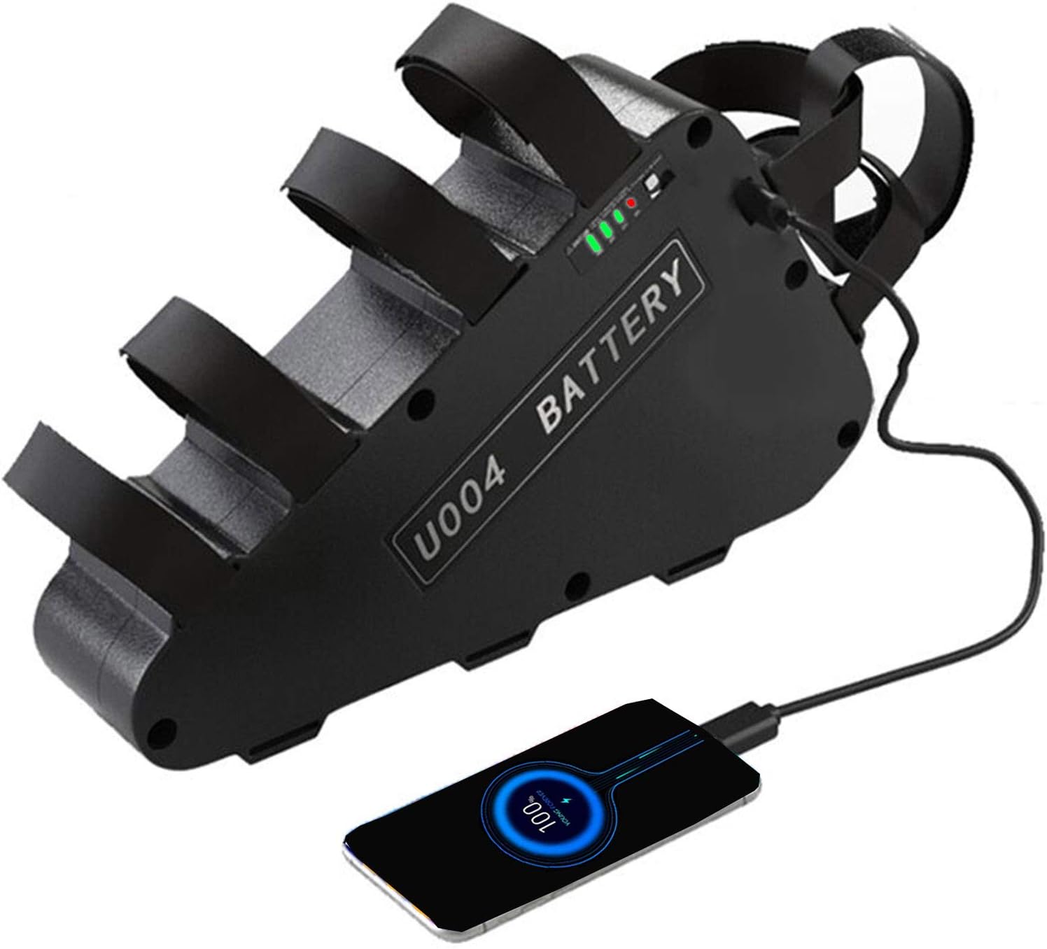 Unit Pack Power (USA Warehouse) Ebike Battery 36V 48V 52V 20AH Long Range Battery for 1800W- 200W Motor (with Charger, Power Switch, USB Port)