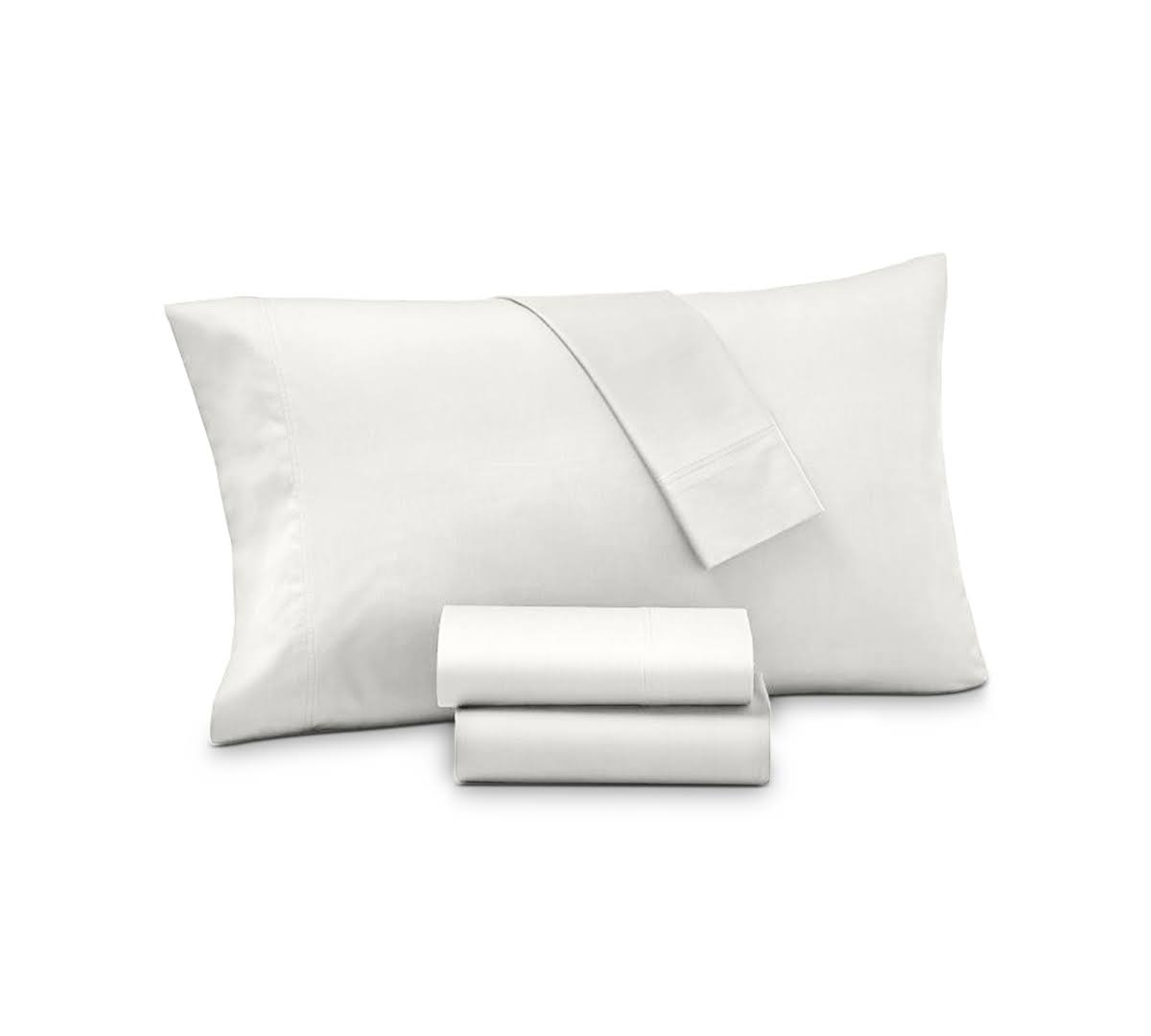 Charter Club Sleep Soft Viscose from Bamboo 4-pc. Full Sheet Set, 300-Thread Count, Created for Macy&s - Winter White