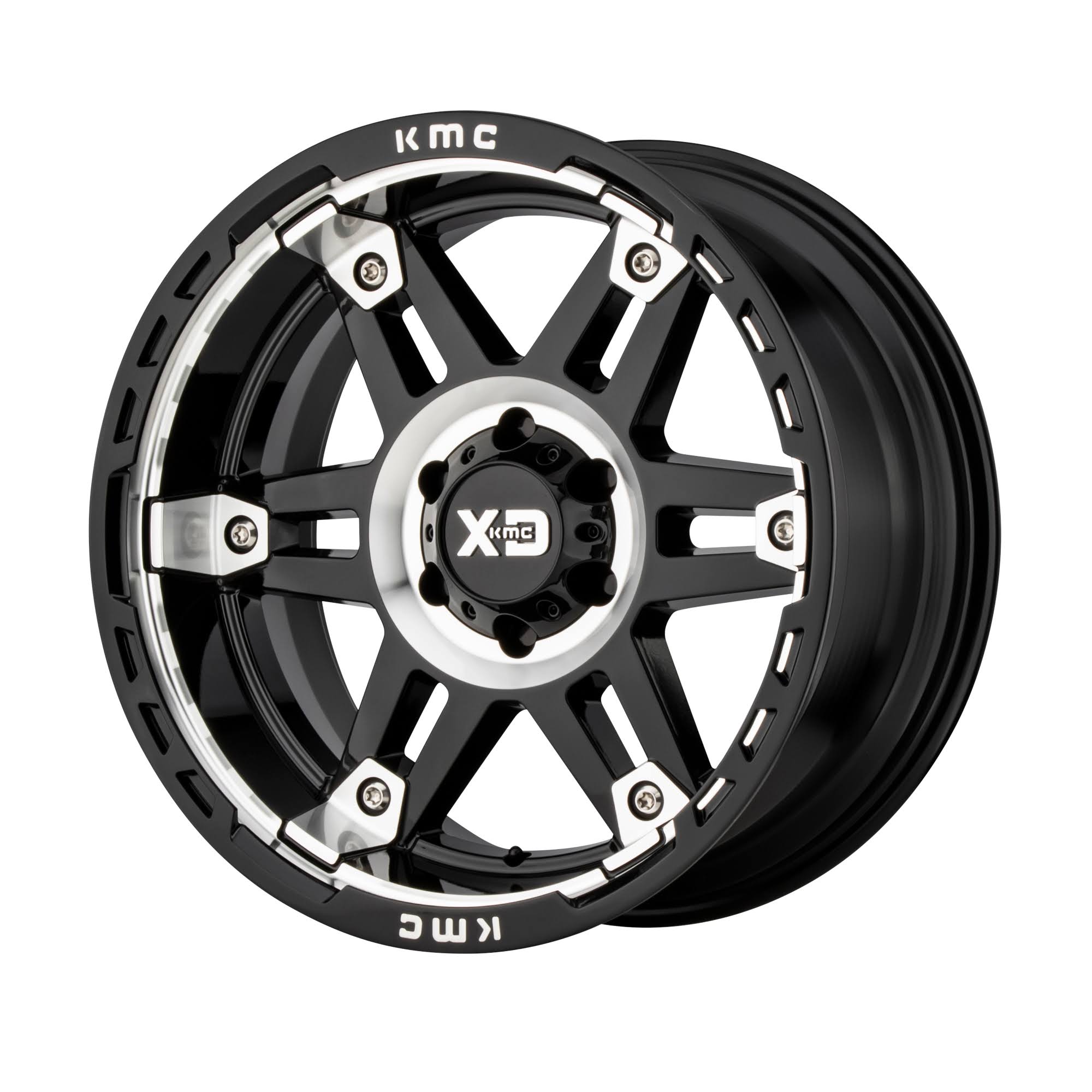 XD Series XD840 Spy II Gloss Black Machined 17x9 5x5.5 -12mm (XD84079085312N)
