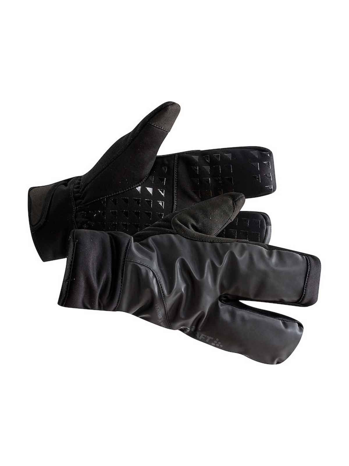 Craft Siberian 2.0 Split Finger Glove, Black / Xs