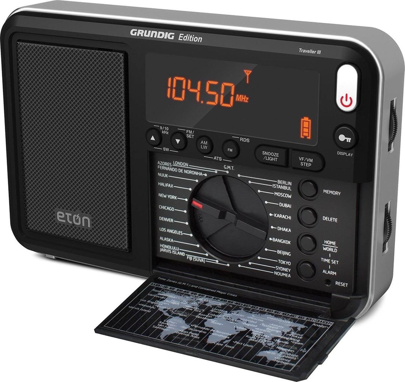 et&oacute;n Traveler III Portable Radio - Black