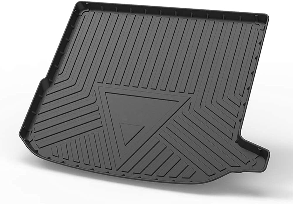 GLC Cargo Liner for 2016-2020 2021 Benz GLC Coupe Trunk Liner Tray Heavy Duty Rubber Rear Cargo Area Mat Waterproof Protector Floor Mat Black