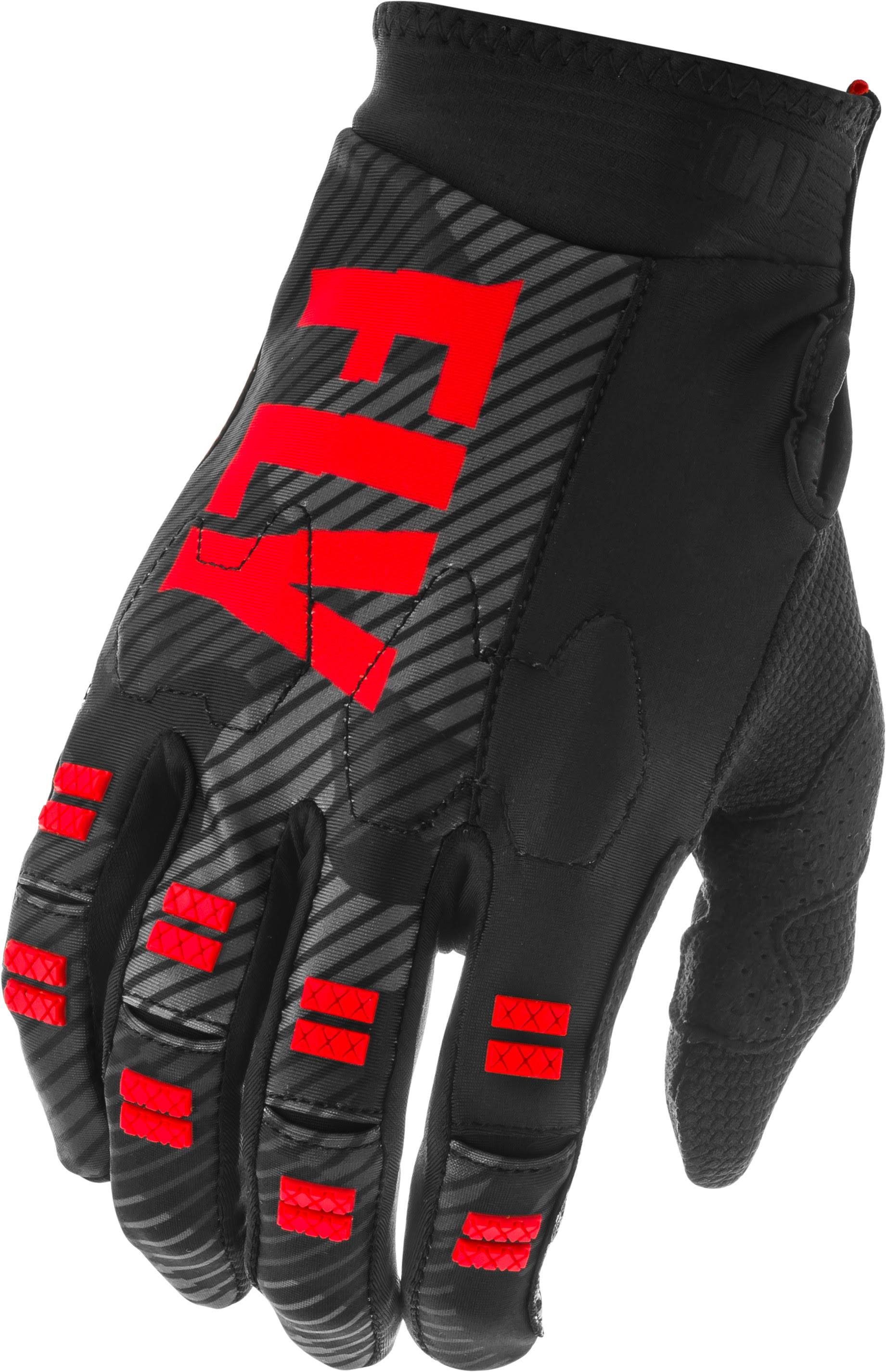 Fly Racing Evolution DST Gloves Red/Black (Black, 07)