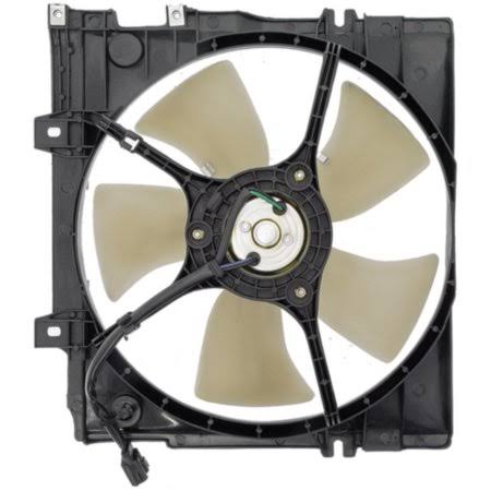 Dorman - OE Solutions Radiator Fan Assembly without Controller, Black