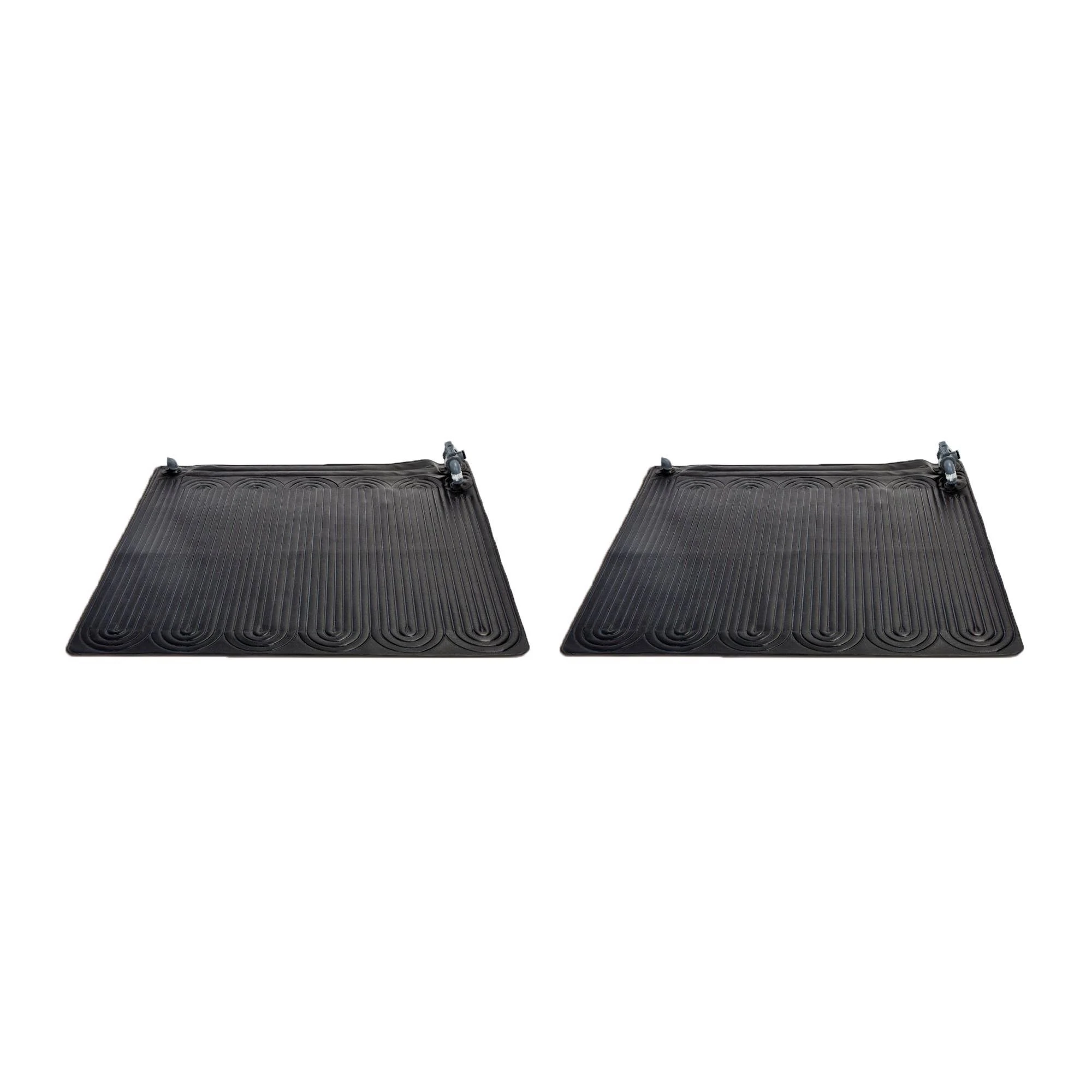 Intex 28685E Above Ground Swimming Pool Water Heater Solar Mat Black 2 Pack