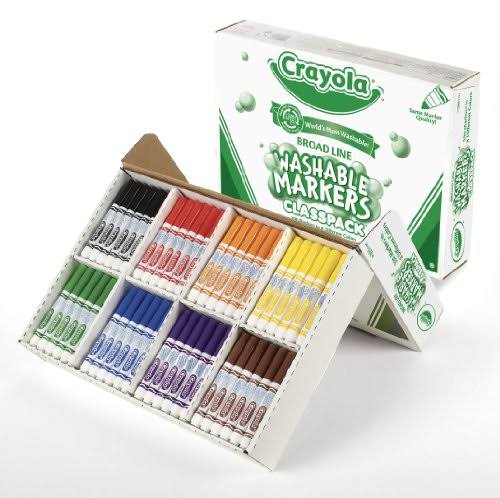 Crayola 58-8200 Marker Classpack 200ct