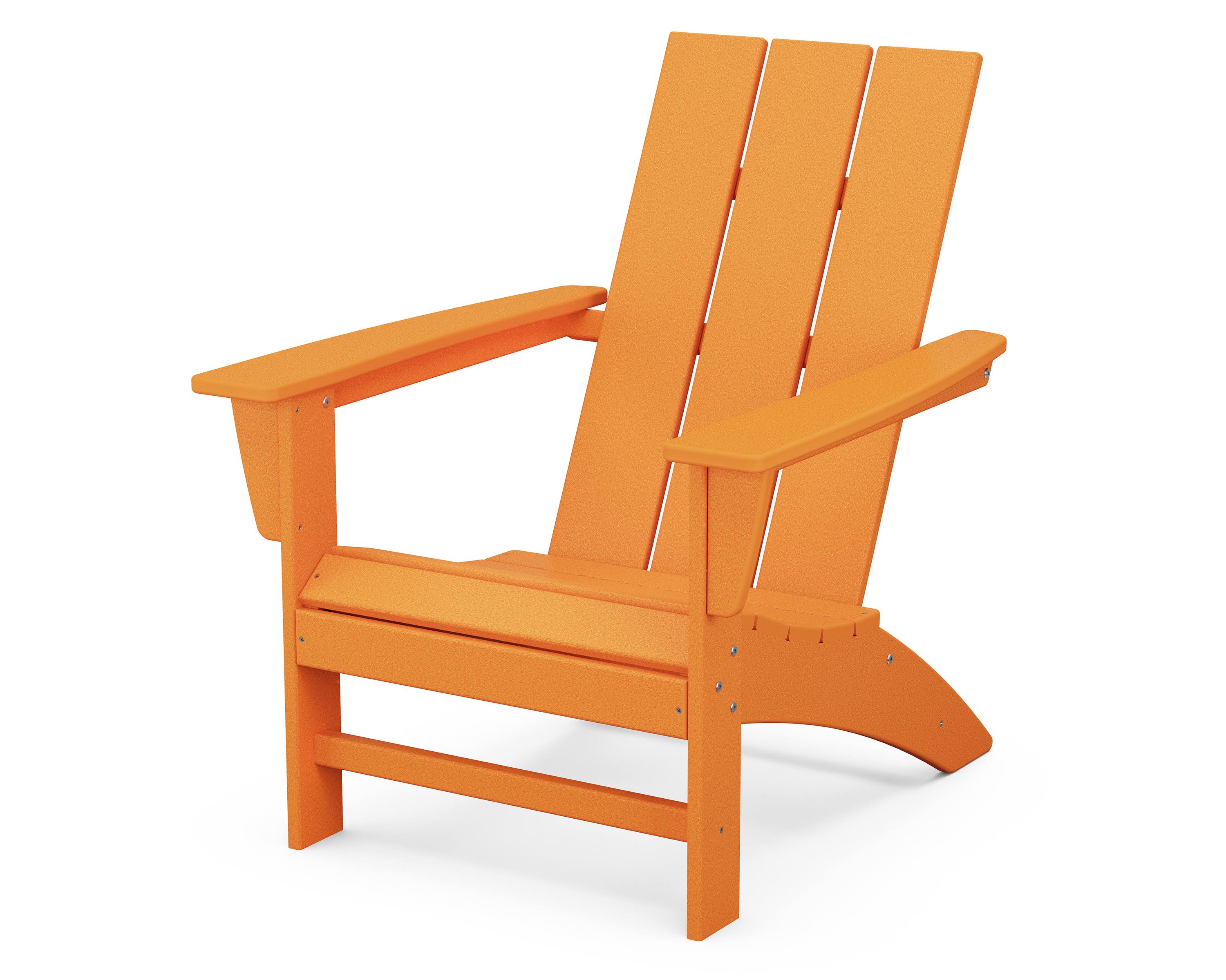 POLYWOOD Modern Adirondack Chair - Tangerine