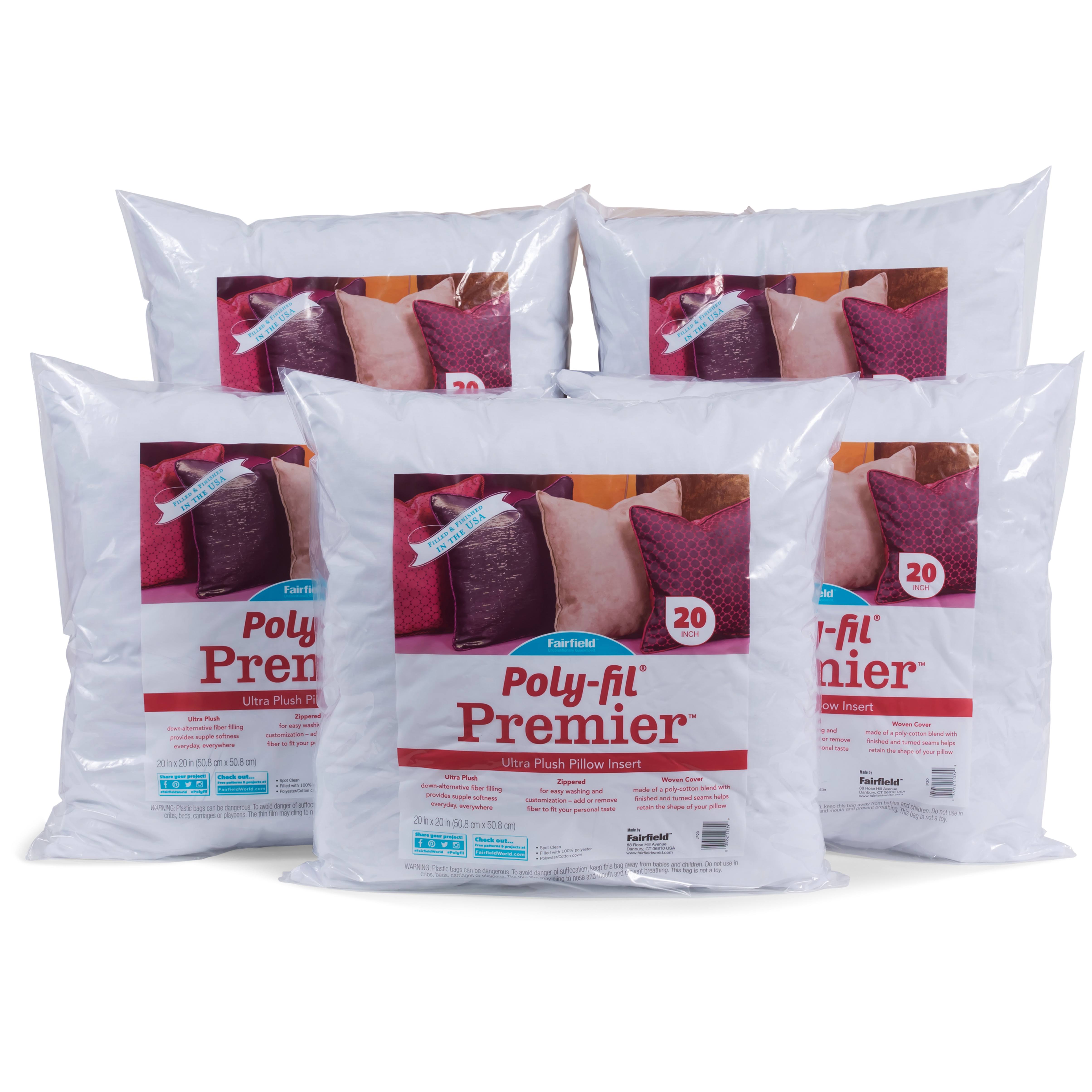 Poly-Fil Premier Accent - 20 inch x 20 inch - Pack of 5