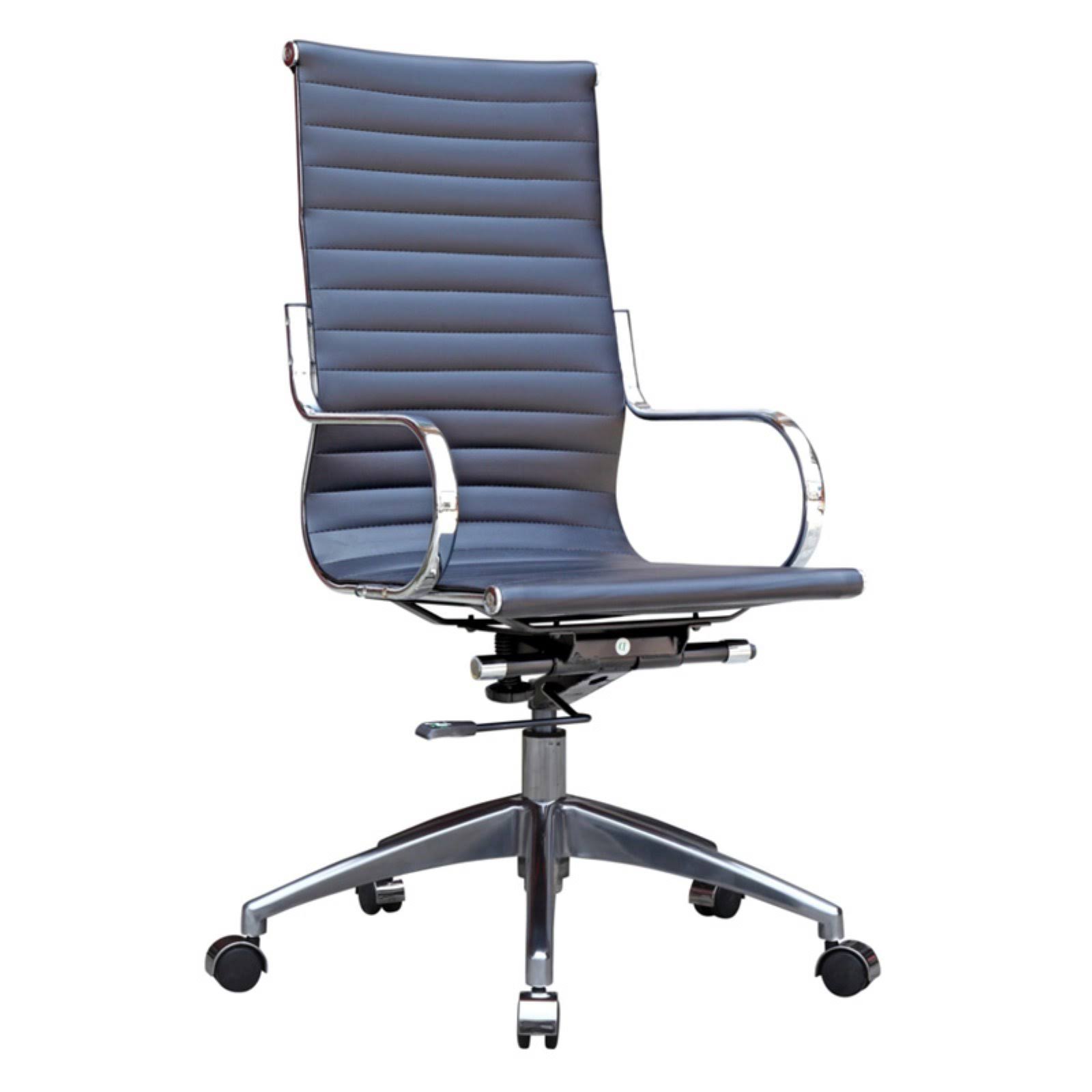 Fine Mod Imports Twist Office Chair High BACK, Black