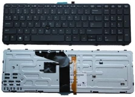 New Genuine Keyboard for HP ZBook 15 G2, ZBook 17 G2 Keyboard Non Backlit 743185-001
