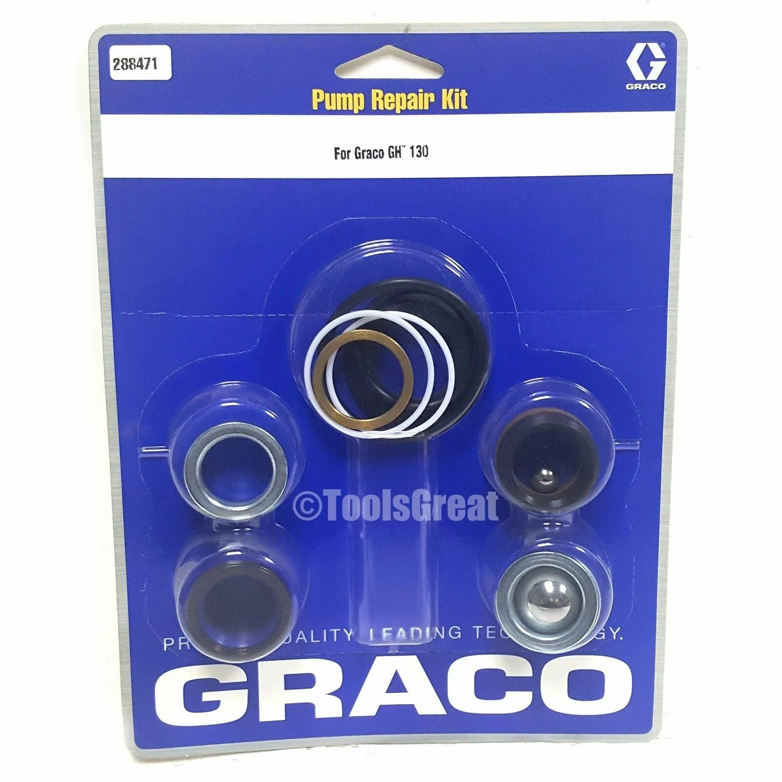 Graco 288471 Pump Packing Repair Kit for GH130 u0026 LineLazer 130HS