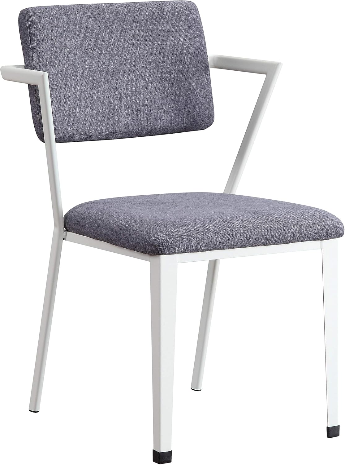 ACME Cargo Chair - - Gray Fabric & Red