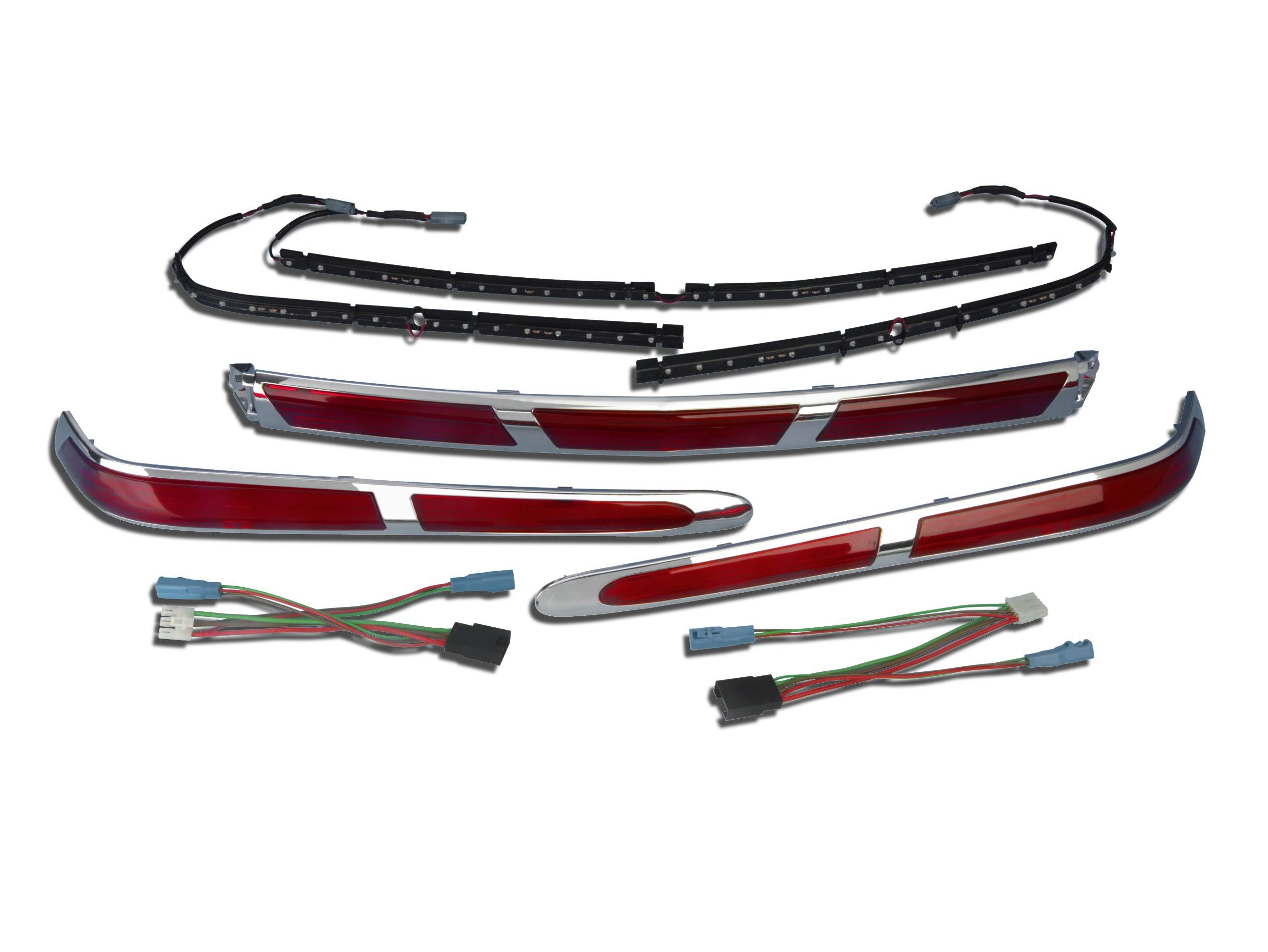 Show Chrome Accessories 52-701a Trunk Molding LED Light Set
