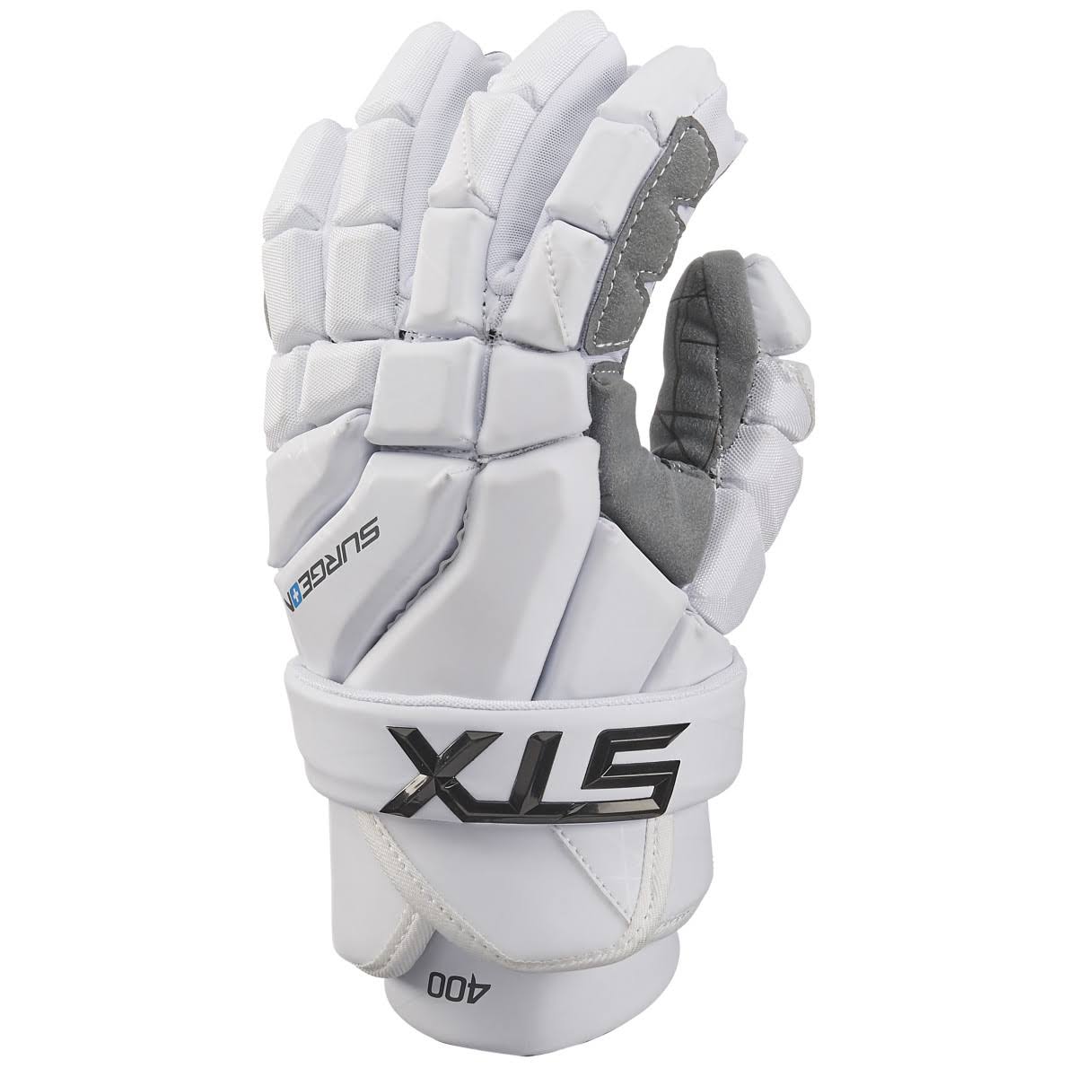 STX Lacrosse Surgeon 400 Gloves, Large, Black