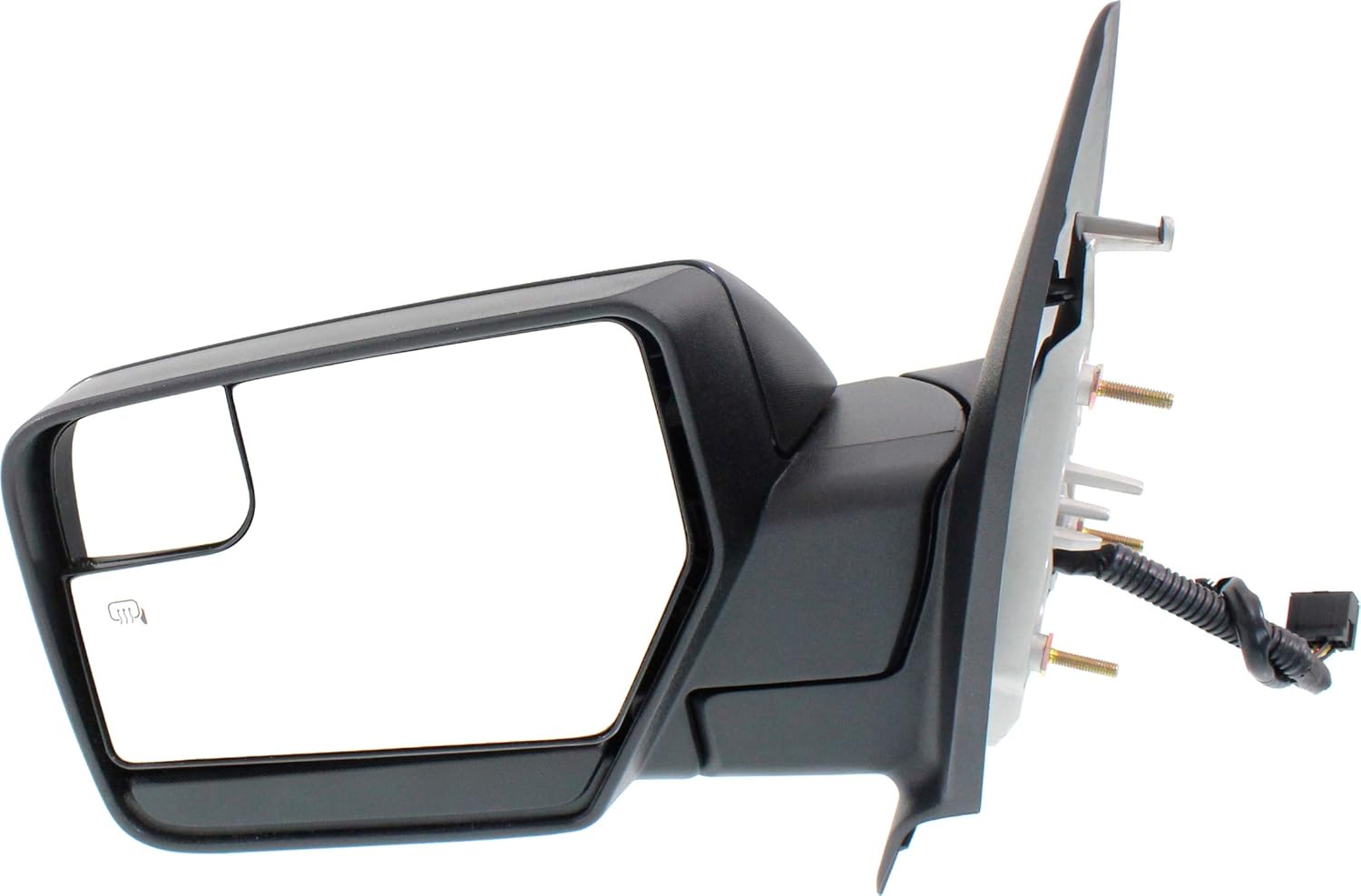 Garage-Pro Mirror Compatible For 2007-2017 Ford Expedition Left Driver Heated Power Glass Textured Black