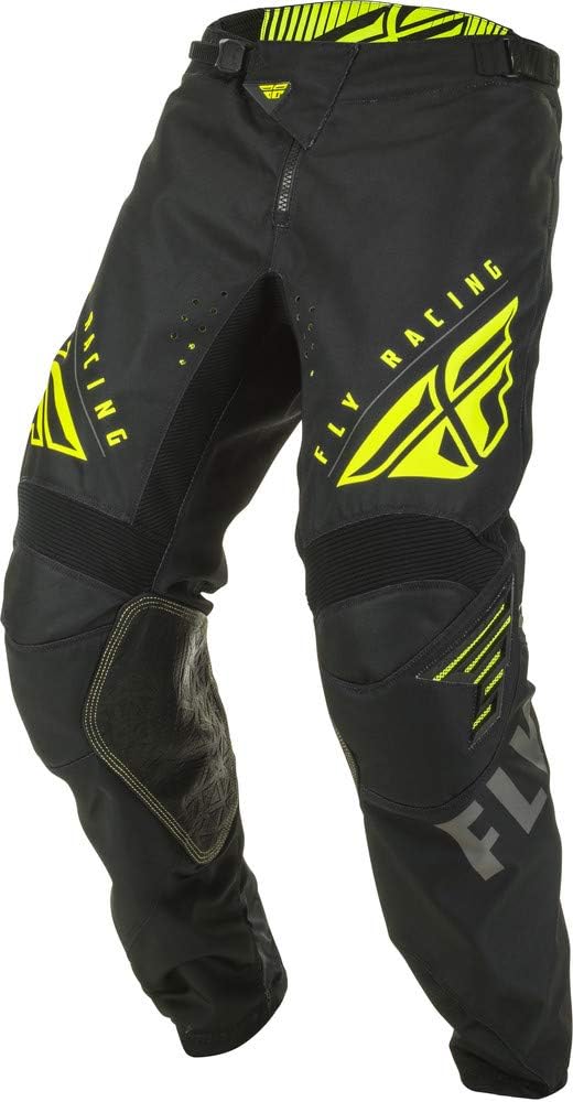 Fly Racing 2020 Youth Kinetic Pants - K220 (24) (Black/Grey/HI-VIZ)