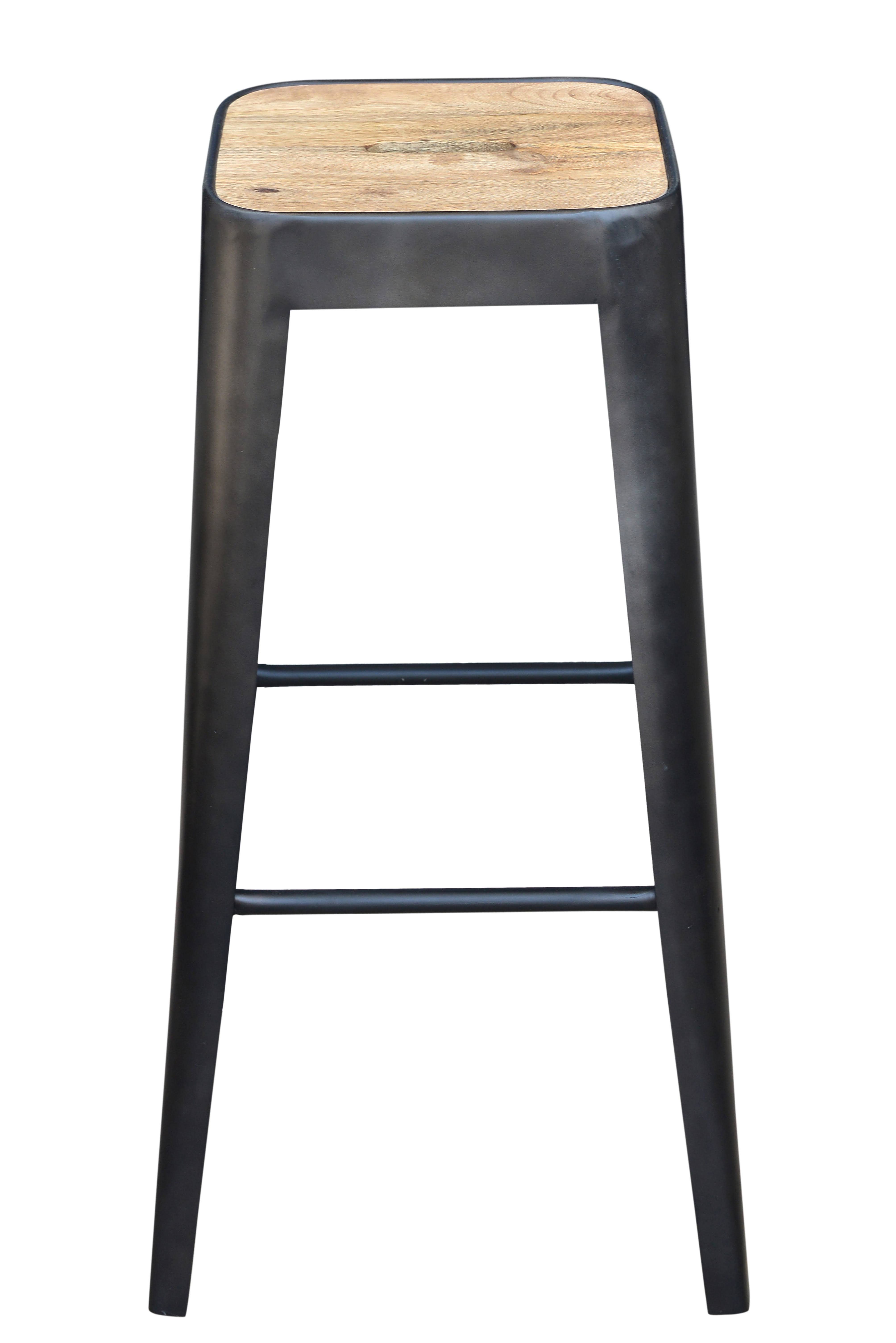 Moe&s Home Collection Bistro Bar Stool - Black