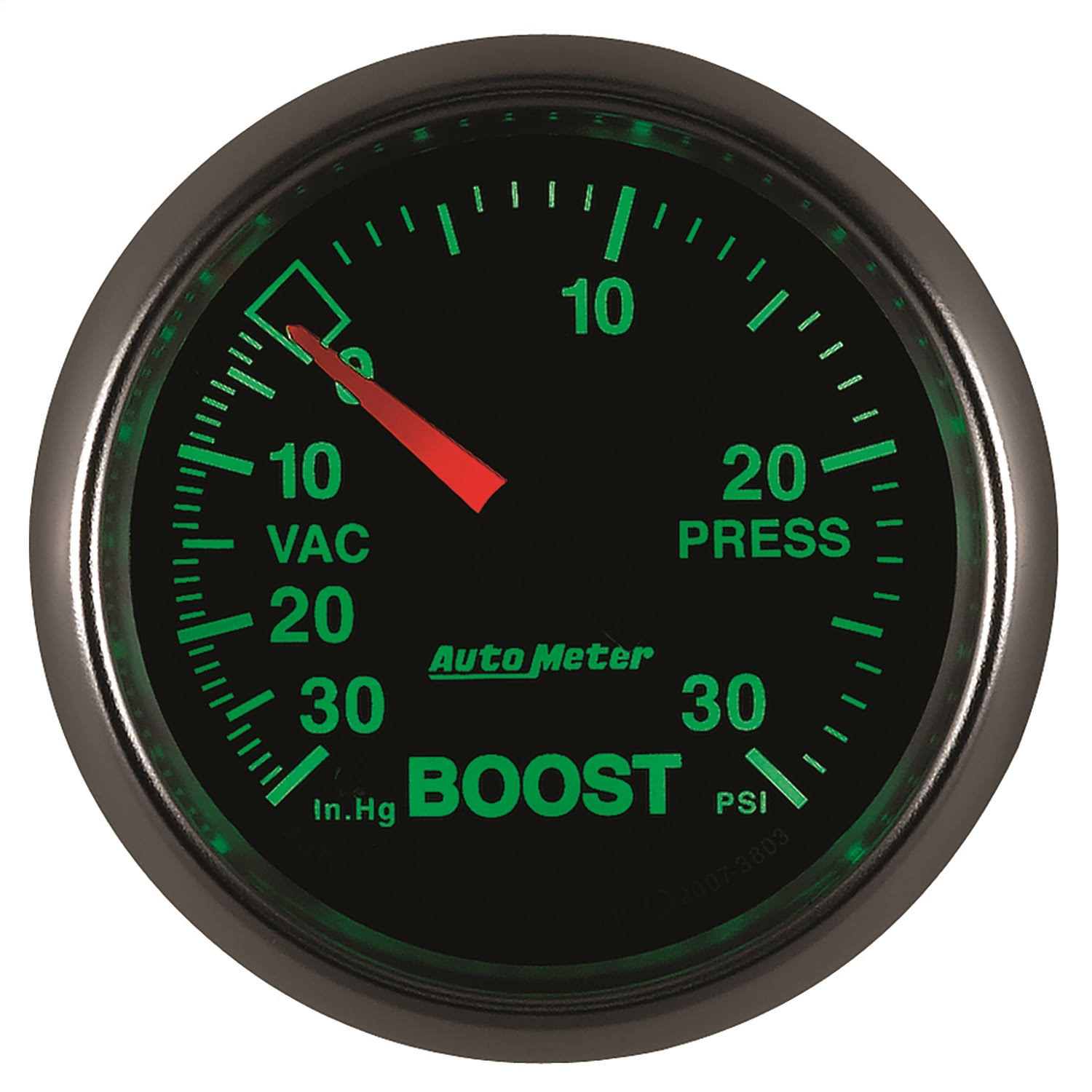 AutoMeter 3803 GS Mechanical Boost/Vacuum Gauge