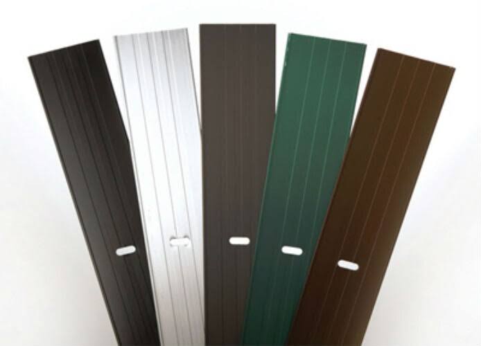 Sure-Loc Edging Aluminum Landscape Lawn Edging, Black