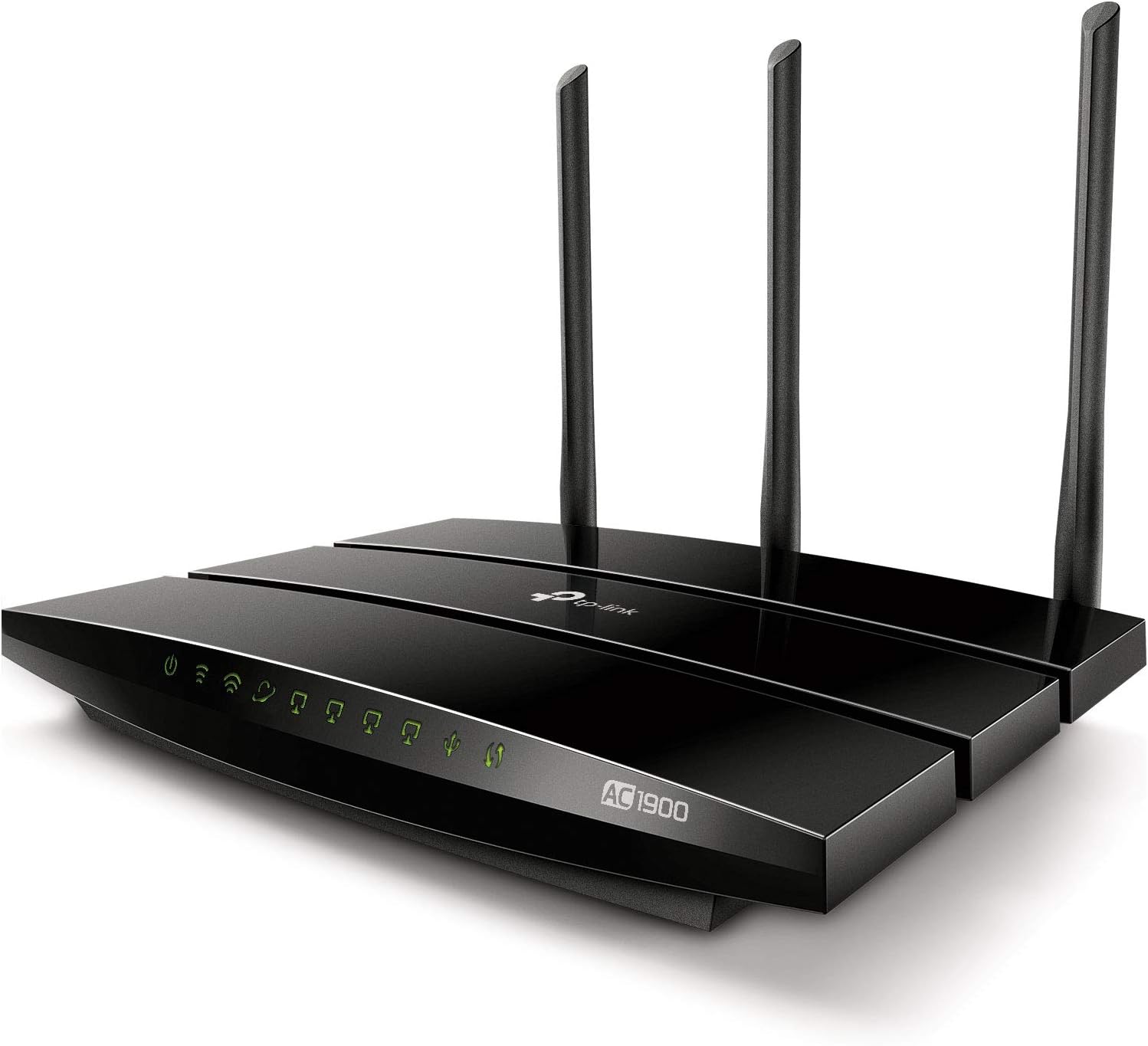 TP-Link AC1900 Smart WiFi Router (Archer A9) - High Speed MU-MIMO Wireless Router, Dual Band, Gigabit, VPN Server, Beamforming, Smart Connect, Works with Alexa, Black