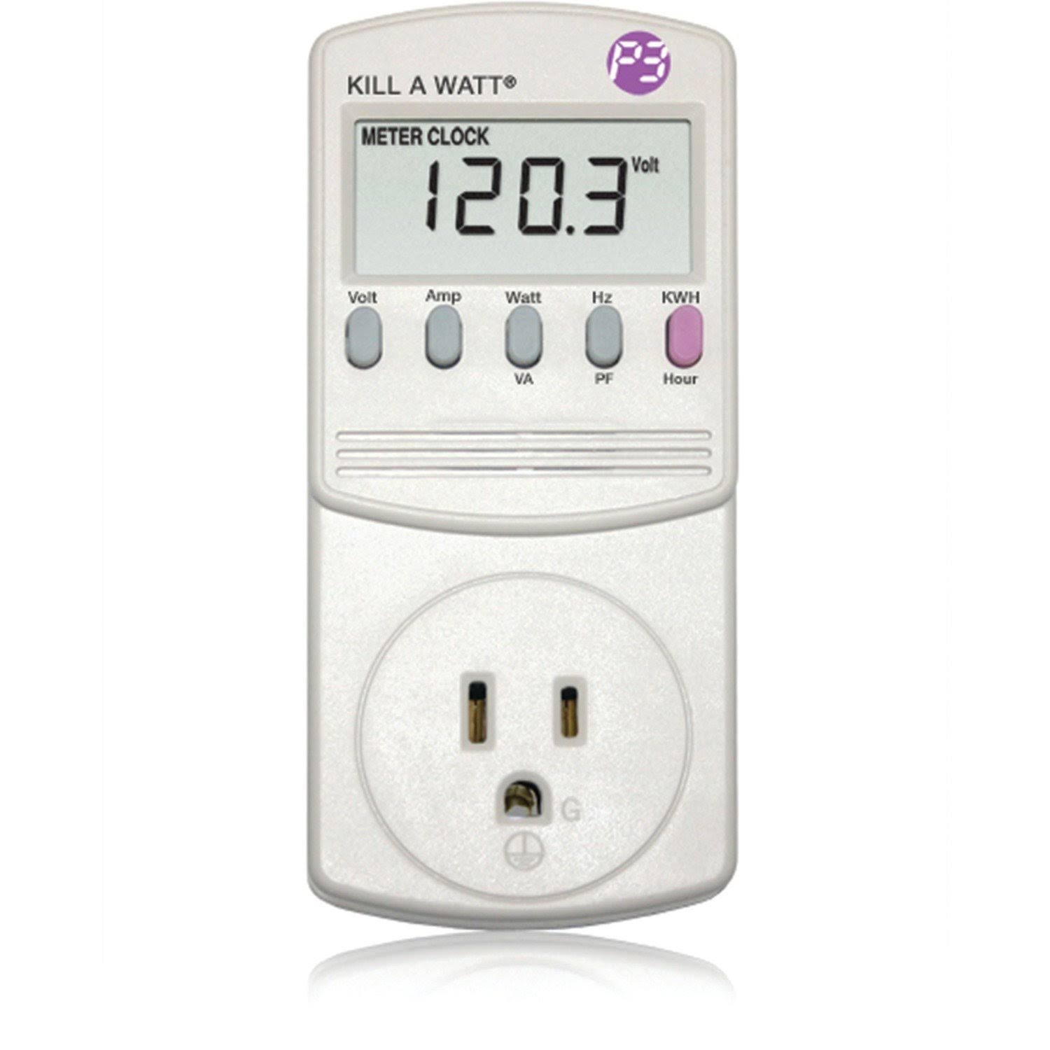 P3 P4400 Kill A Watt Electricity Usage Monitor 1-(Pack)