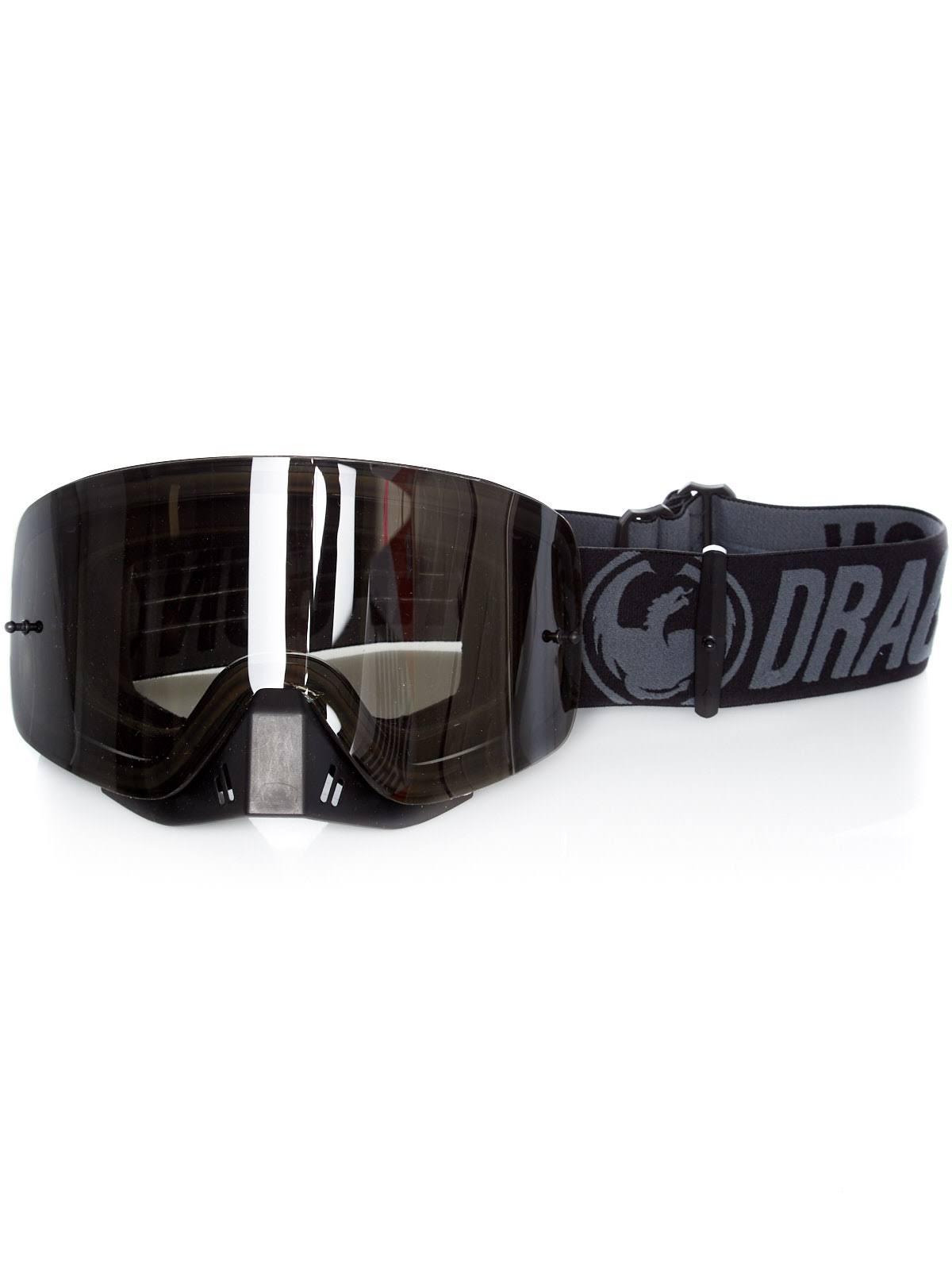 Dragon - NFX Black MX Goggles / Smoke Lenses