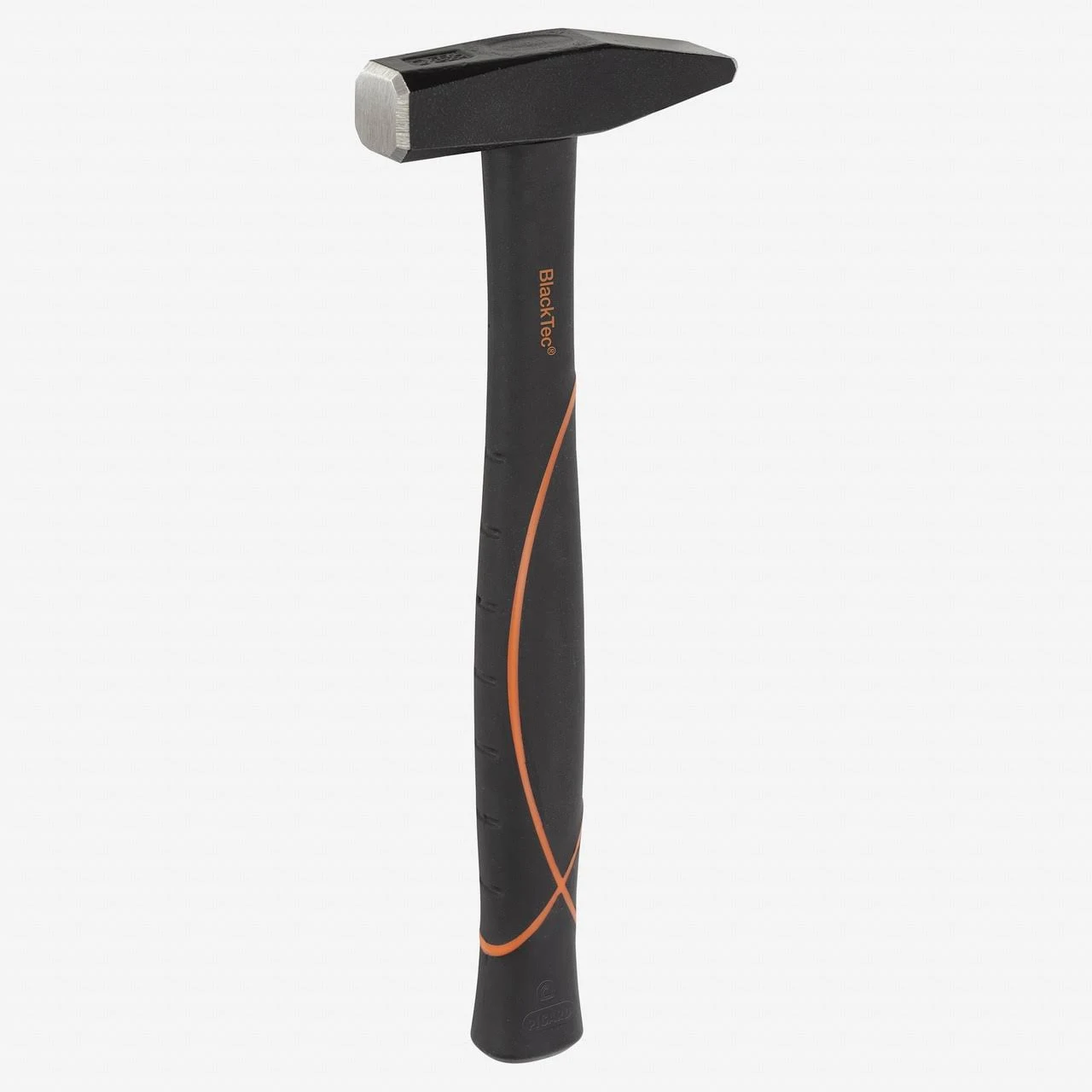 Picard 327 BlackTec Cross Peen Riveting Hammer with Fiberglass Handle, German Pattern, 1500g