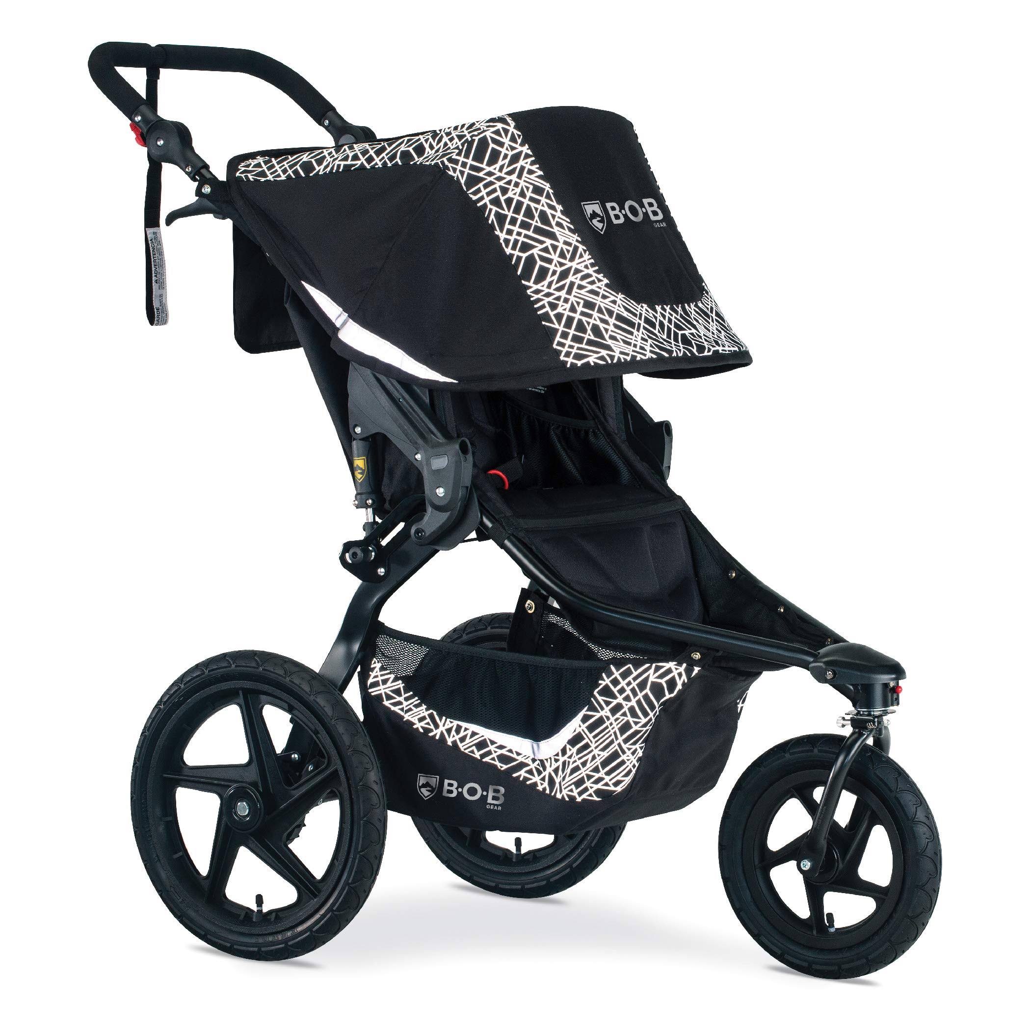 Bob Gear Revolution Flex 3.0 Jogging Stroller - Lunar Black