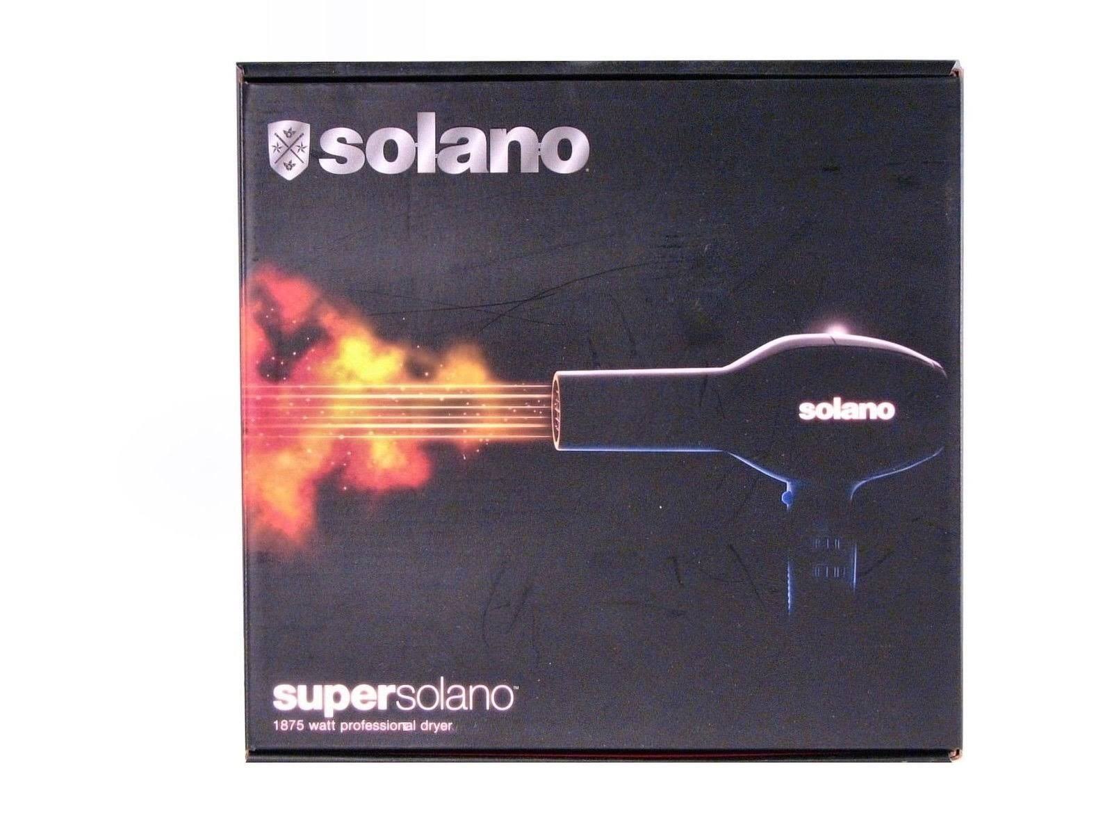 Solano Supersolano 232 Professional Hair Dryer - Black