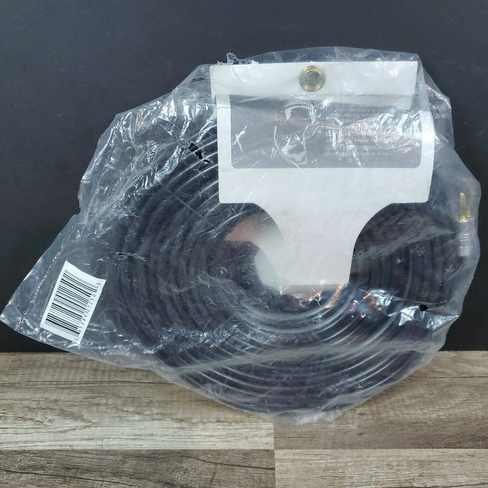 Silverback Speaker Wire with Banana Plugs, 50ft / 1