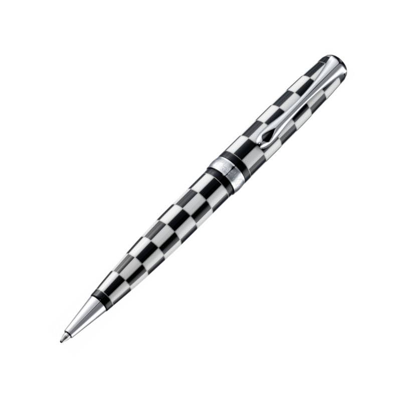 Diplomat Excellence A+ Ballpoint Pen - Rome Black u0026 White
