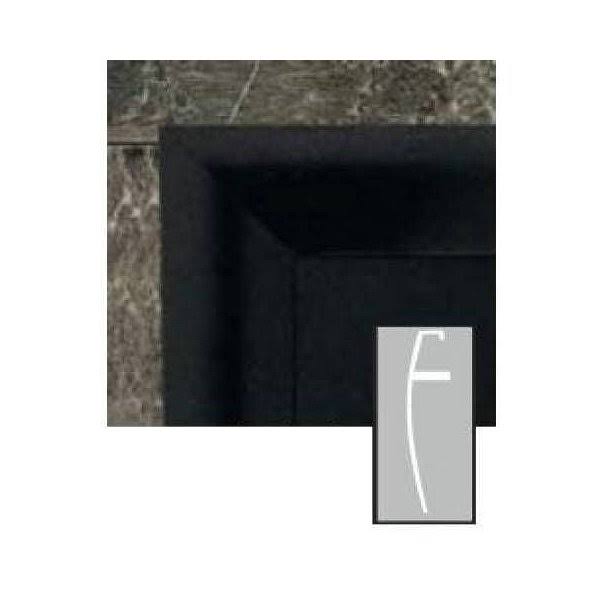 Monessen BLTK36C 36 inch Black Trim Kit Curved Design , diybbg