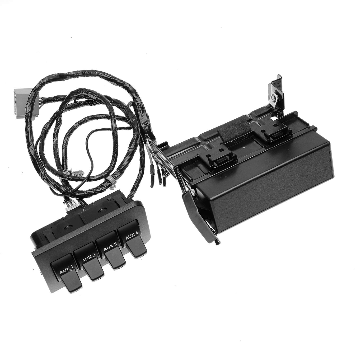 in-Dash Upfitter Auxiliary Cluster Voltage Regulator Switch Wire Harness Wiring Jumper Kit for Ford F250 F350 F450 F550 2011-2016 Replace AL3Z13D730AA BC3Z14A303B