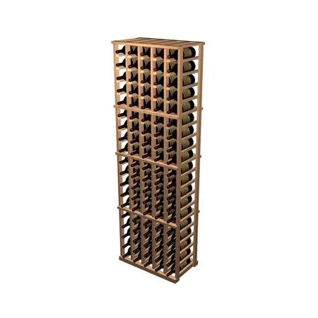 Wine cellar Innovations Designer 5-Column Wine Rack (Rustic Pine - Light Stain)