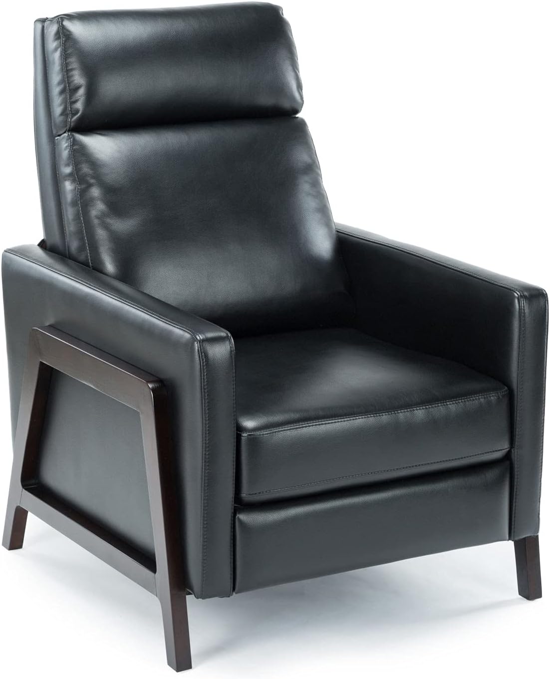 Comfort Pointe Maxton Push Back Recliner - Midnight Blue Faux Leather