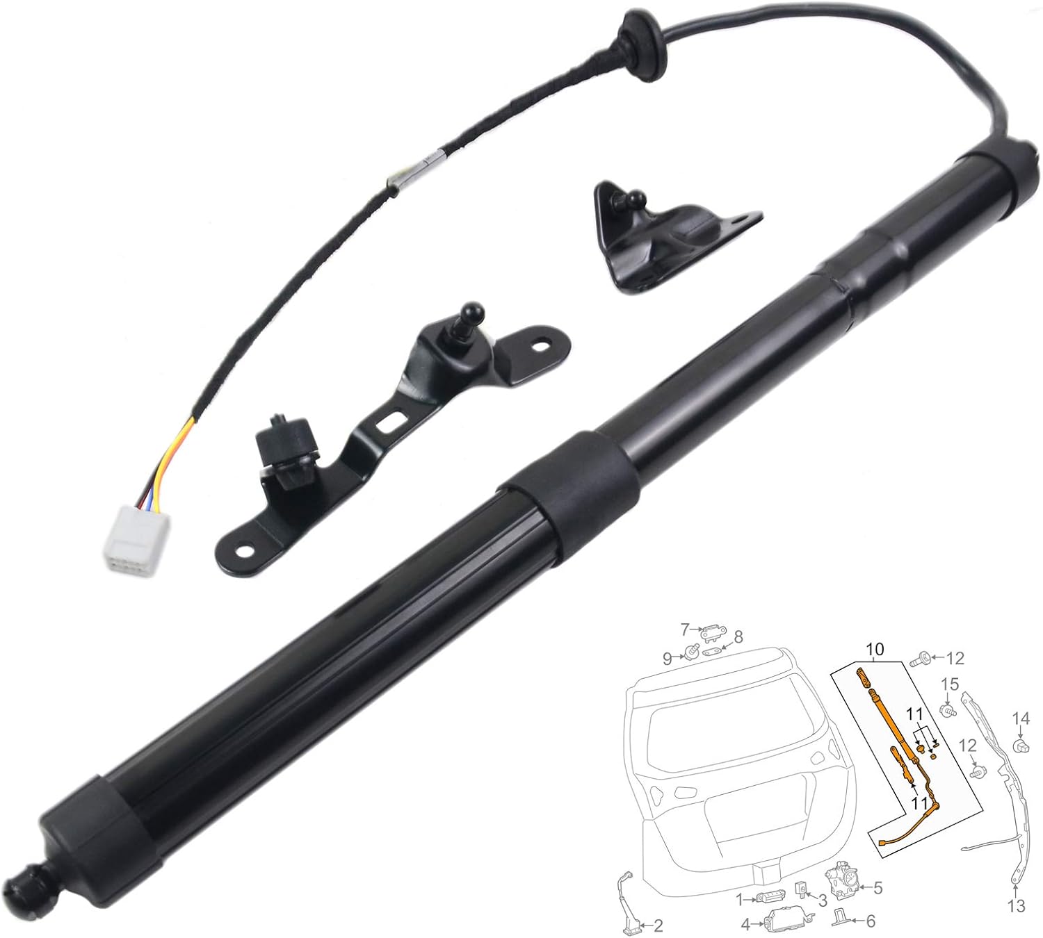Rear Left Tailgate Power Lift Support Shock Strut Replacement for Toyota RAV4 2013-2018 Part# 6892009010 68920-09010 GELUOXI