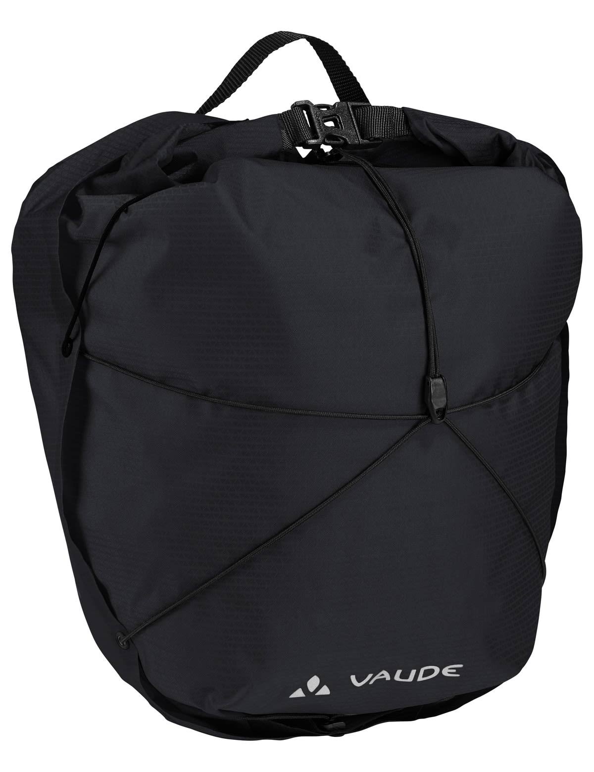 Vaude Aqua Front Light Pannier Black