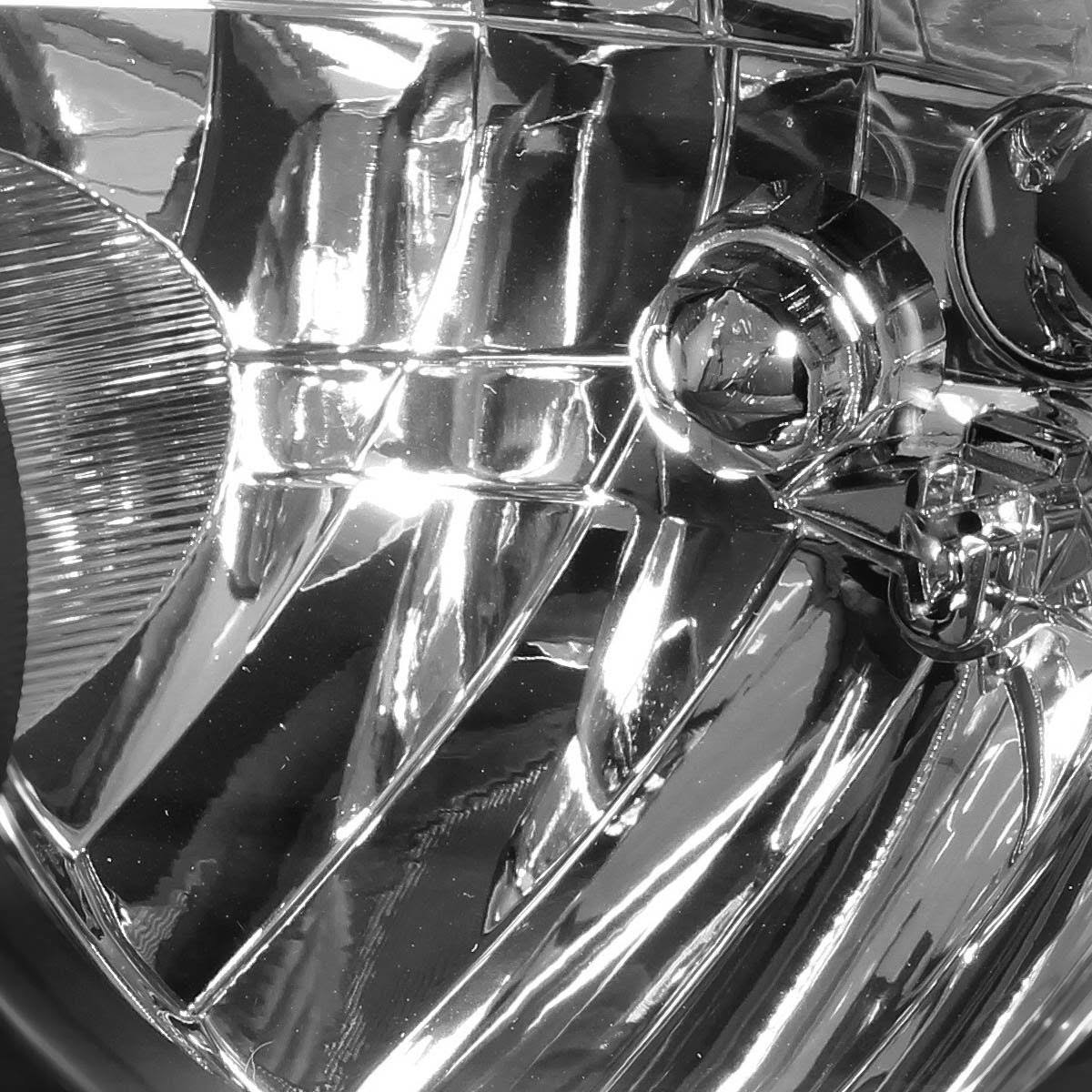 Spec-D Tuning Crystal Housing Headlights Black 07-14 Toyota Tundra