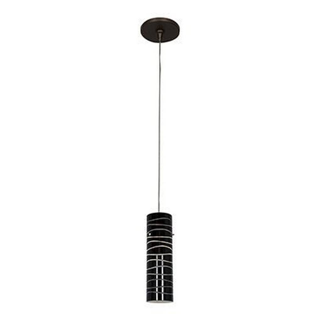 Access Lighting-94932-12V-1-BRZ/BLKLN-Zeta - One Light Anari Silk Low