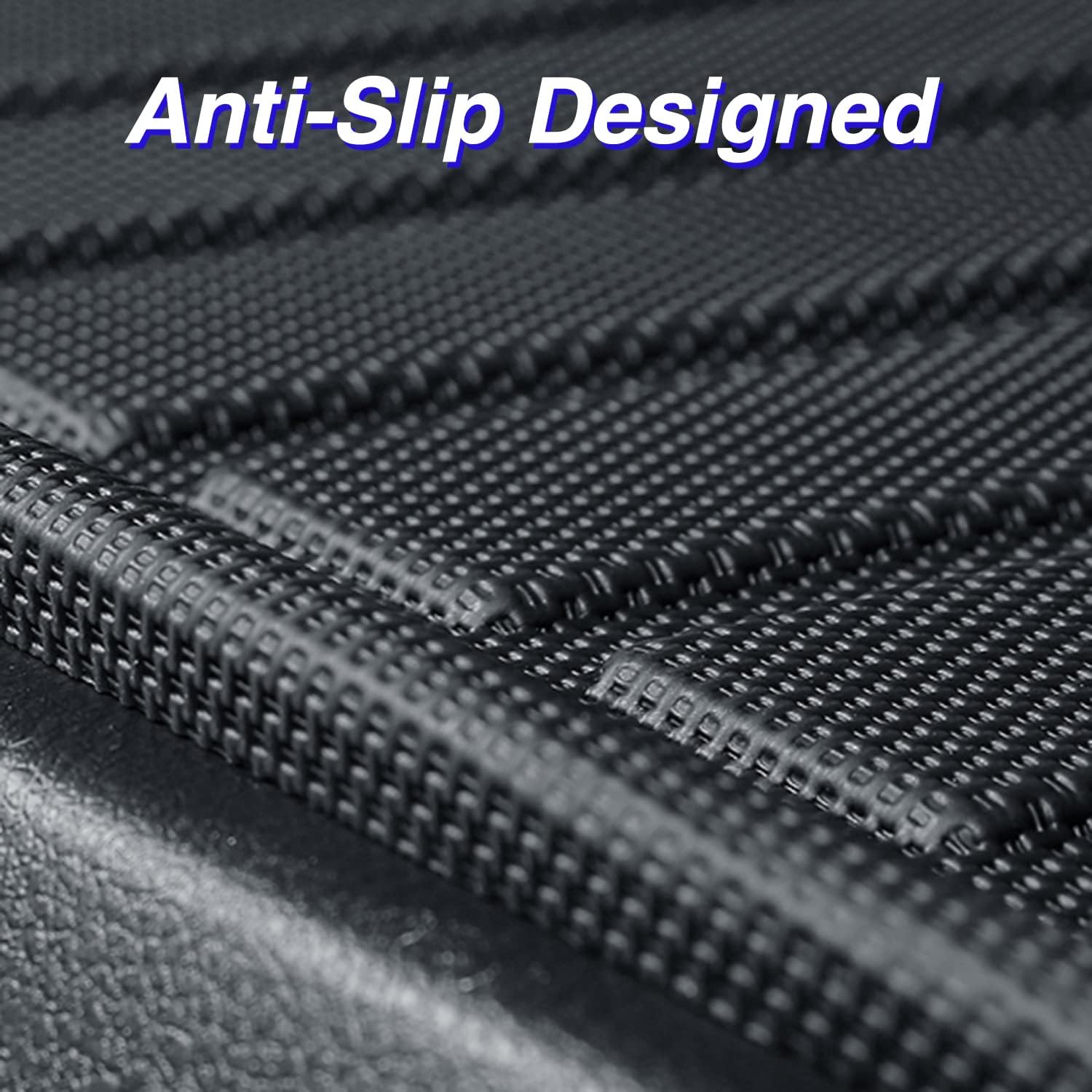 KIKIMO for Tesla Model 3 Trunk Mat 2017-2022 Tesla Model 3 Cargo Liner,All Weather Trunk Mat,Tesla Model 3 Accessories,Waterproof Rear Cargo Mat Custom Fit for Tesla Model 3