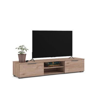 Ansel TV Stand for TVs Up to 78x22 Zipcode Design Color: Jackson Hickory