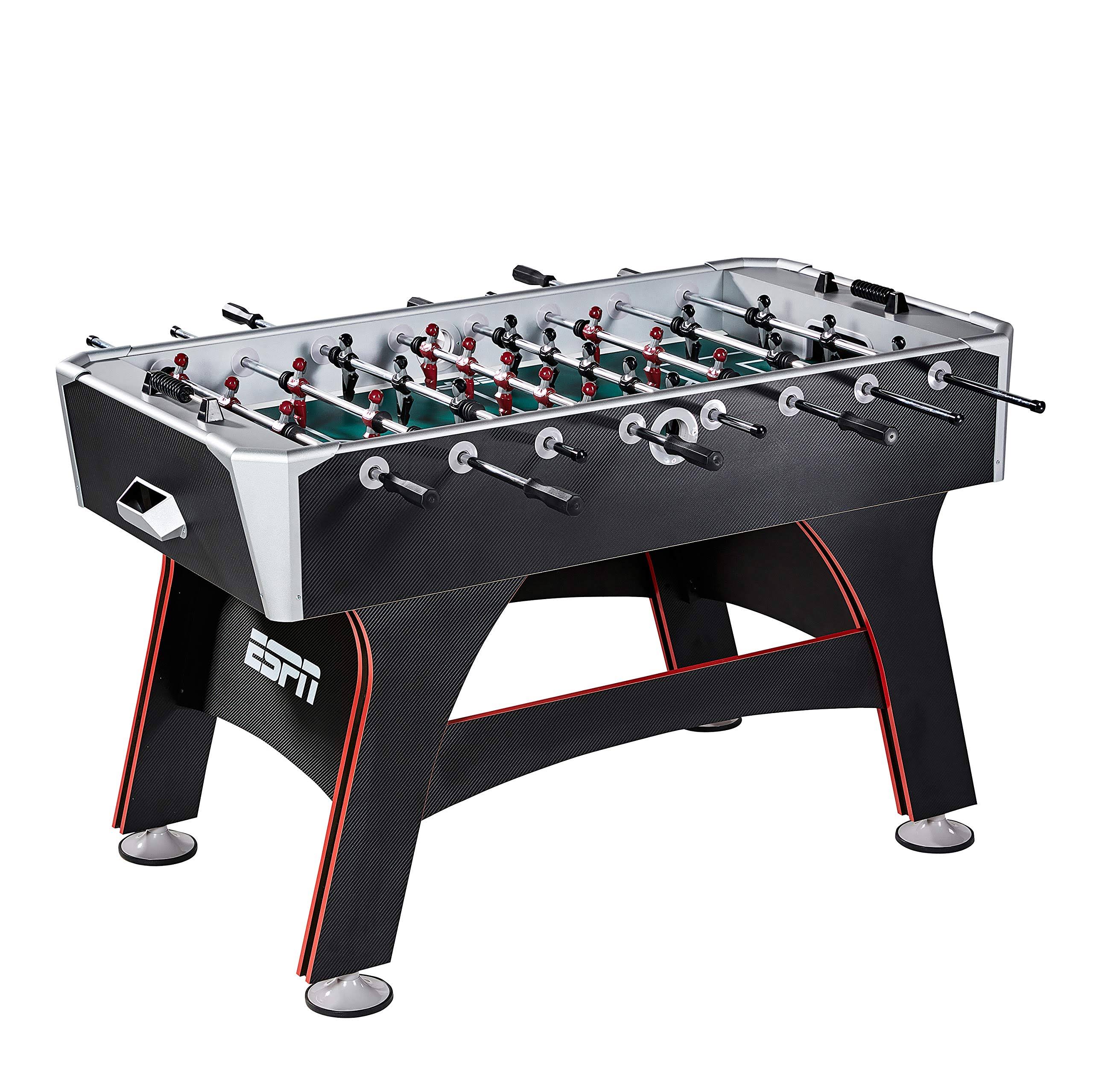 EA Sports 56x22 Foosball Table, Black/Red