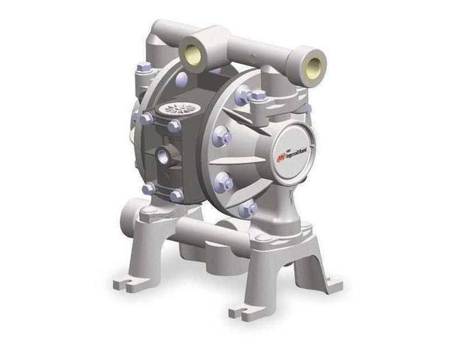 ARO PD03P-AES-DTT Double Diaphragm Pump, Acetal, Air Operated, PTFE, 10.6 GPM