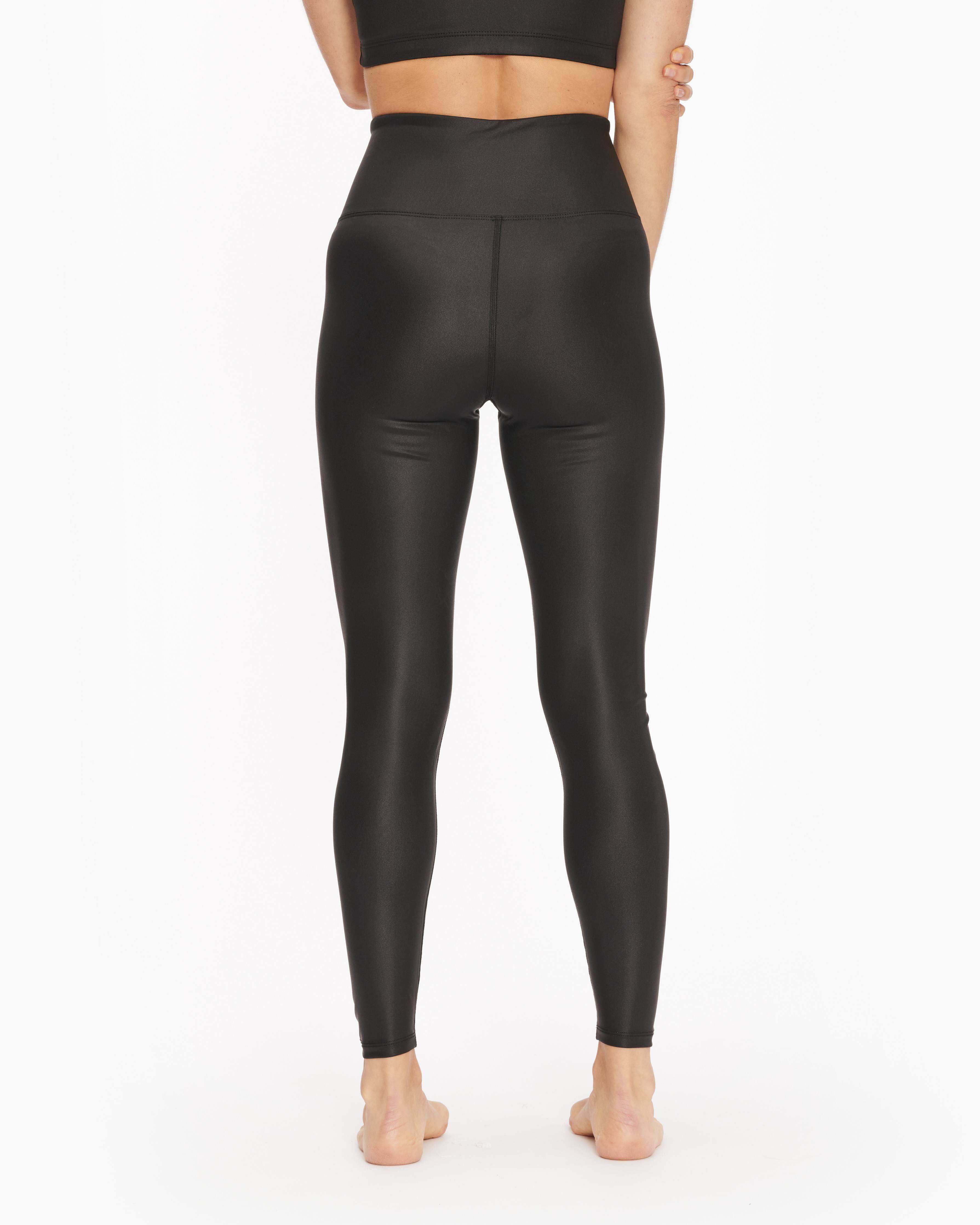 Year of Ours Gloss Football Legging Black / S