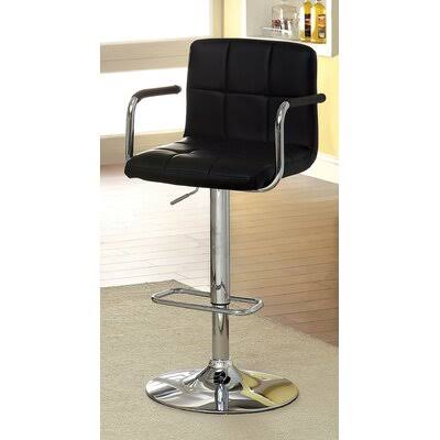 Latitude Run Adalyn Bar Stool, Black