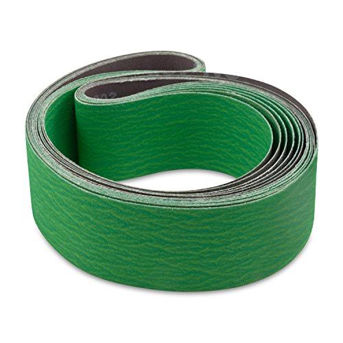 2 x 48 inch 60 Grit Metal Grinding Ceramic Sanding Belts Extra Long Life 6 Pack at MechanicSurplus.com