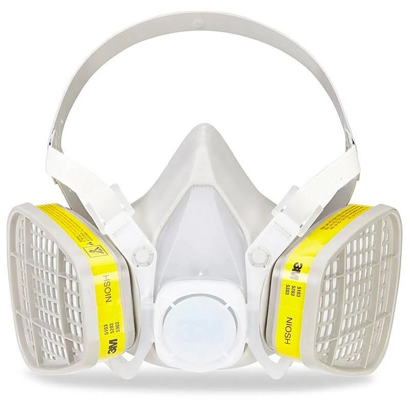 3M 5103 Half Facepiece Disposable Respirator ASSEMBLY, Organic Vapor/Acid Gas, Small