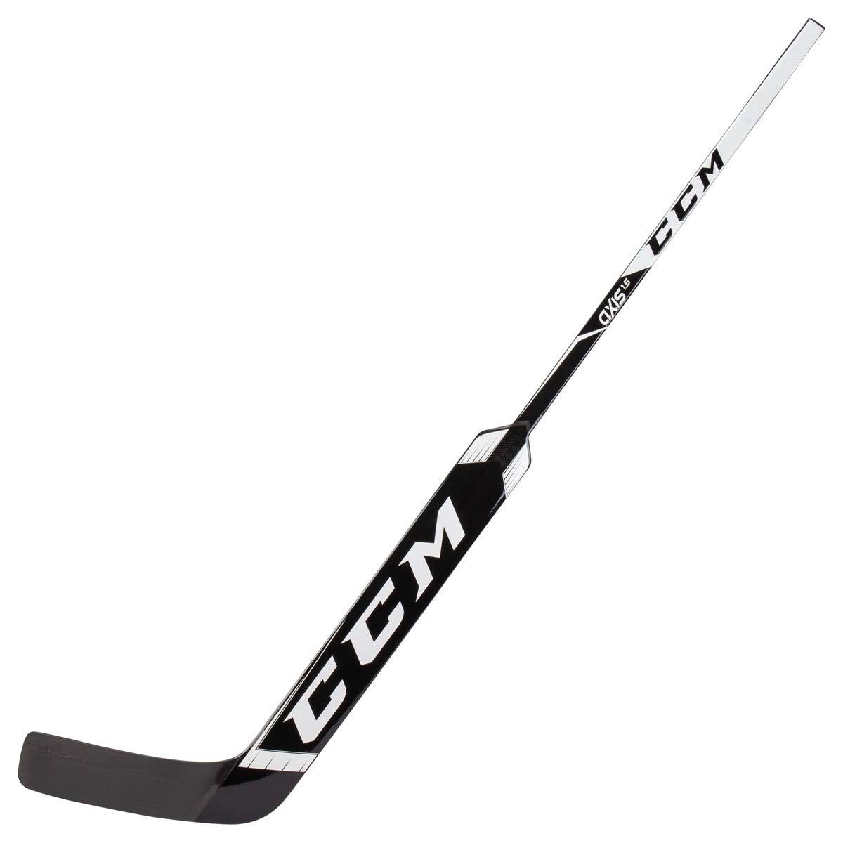 CCM Axis 1.5 Junior Hockey Goalie Stick - Black/White Black